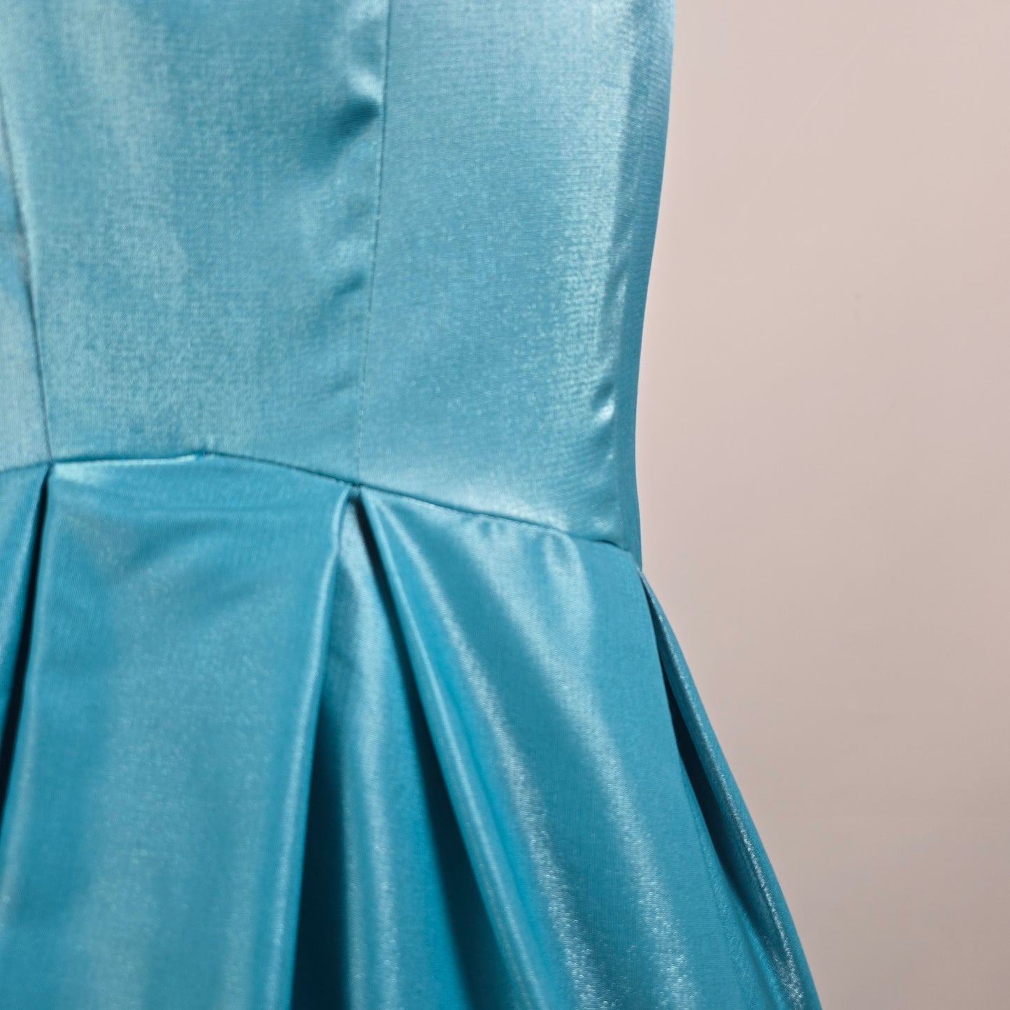 Angela & Alison Blue Metallic Mermaid Eventwear Gown Size 14