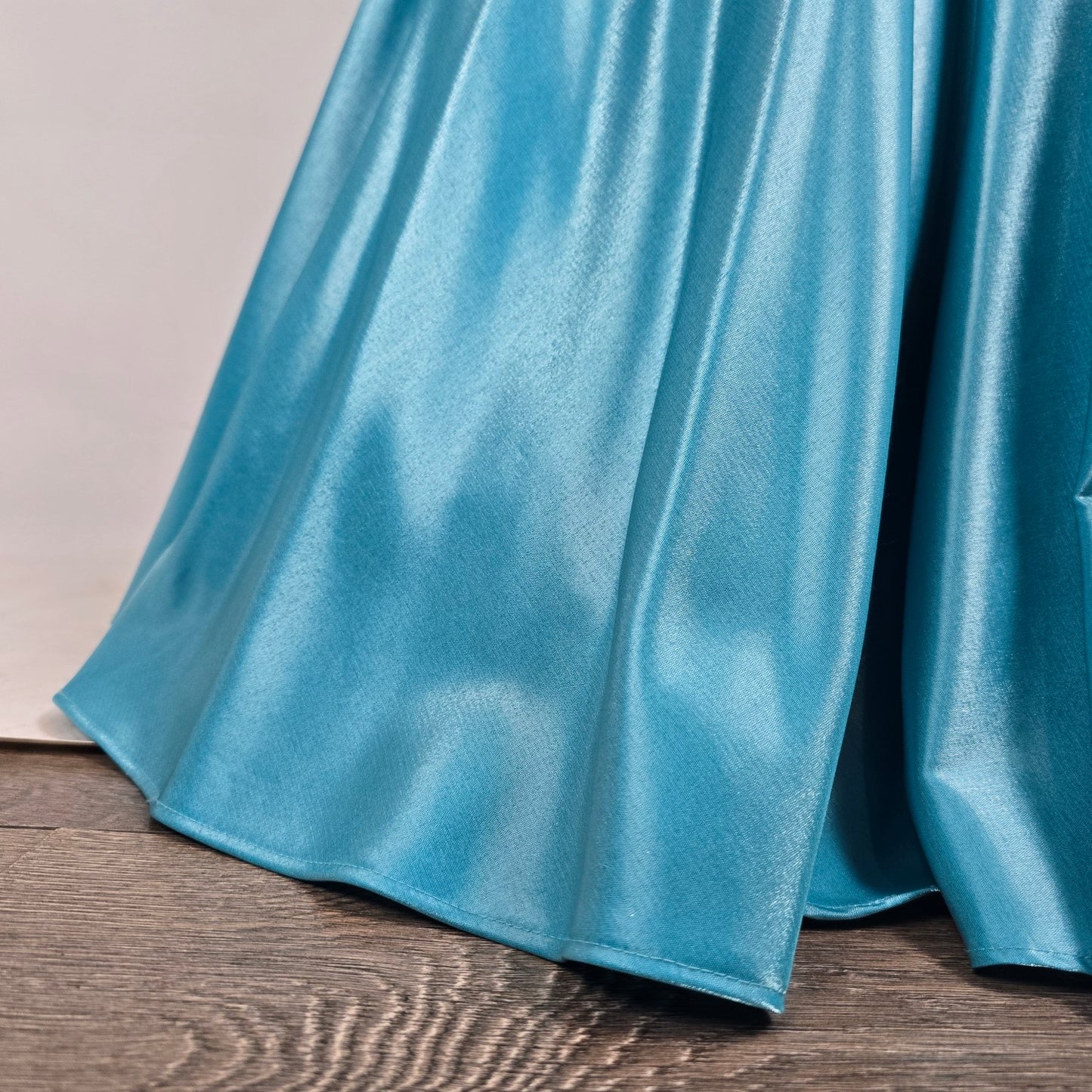 Angela & Alison Blue Metallic Mermaid Eventwear Gown Size 14