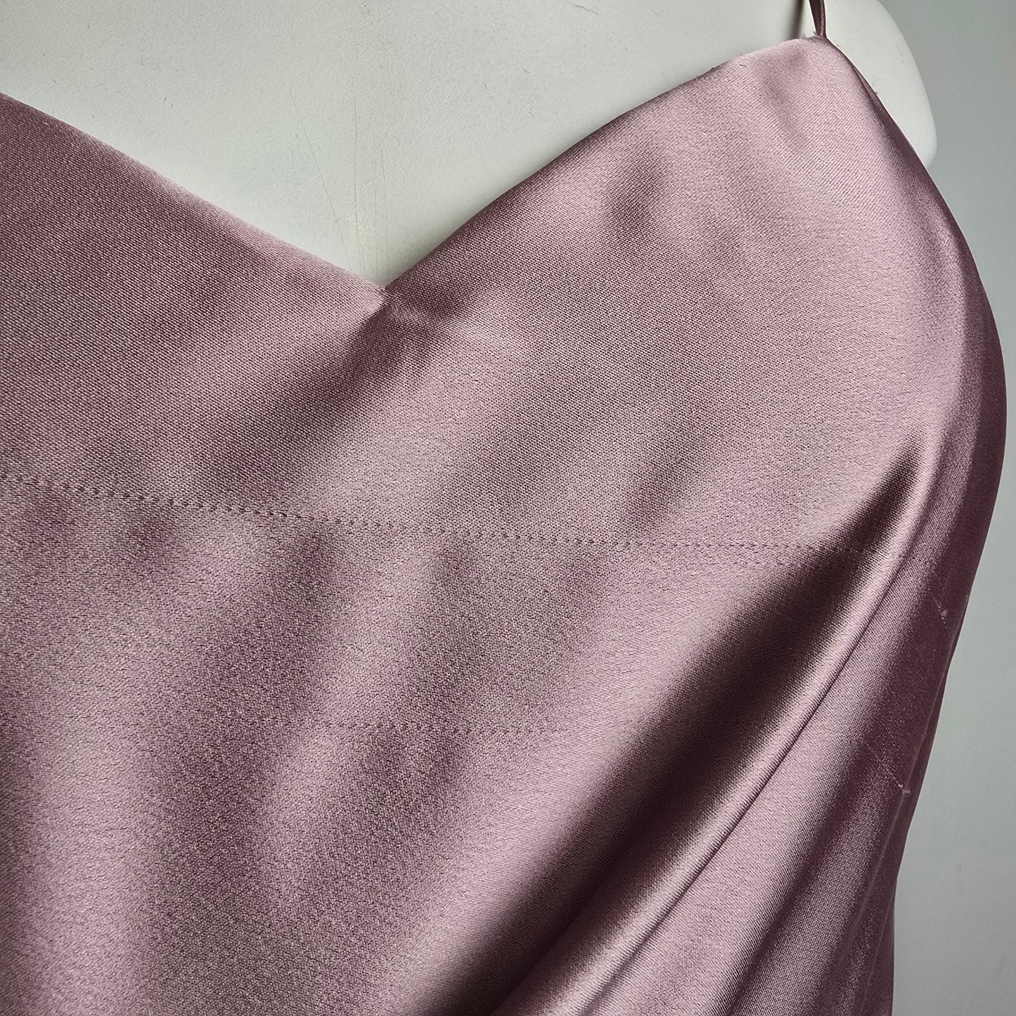 Mori Lee Desert Rose Bridesmaid Gown Size 16 Style 21761