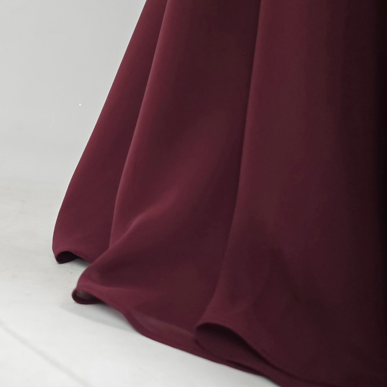 Mori Lee Bordeaux Bridesmaid Dress Size 14 Style 13103