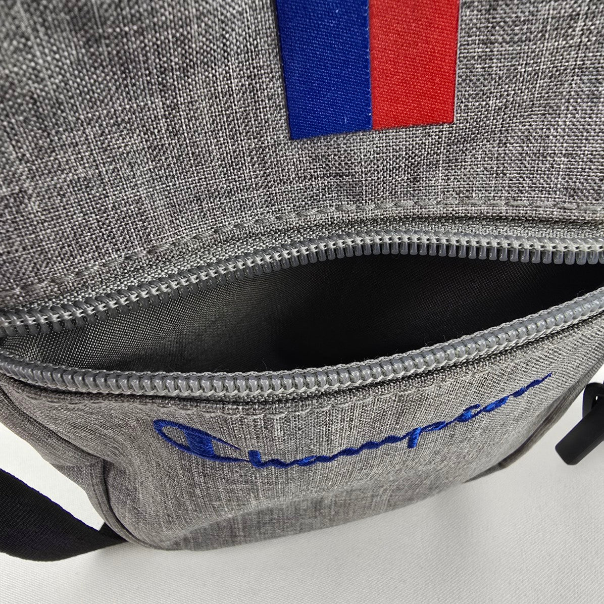 Champion Grey Nylon Crossbody Purse