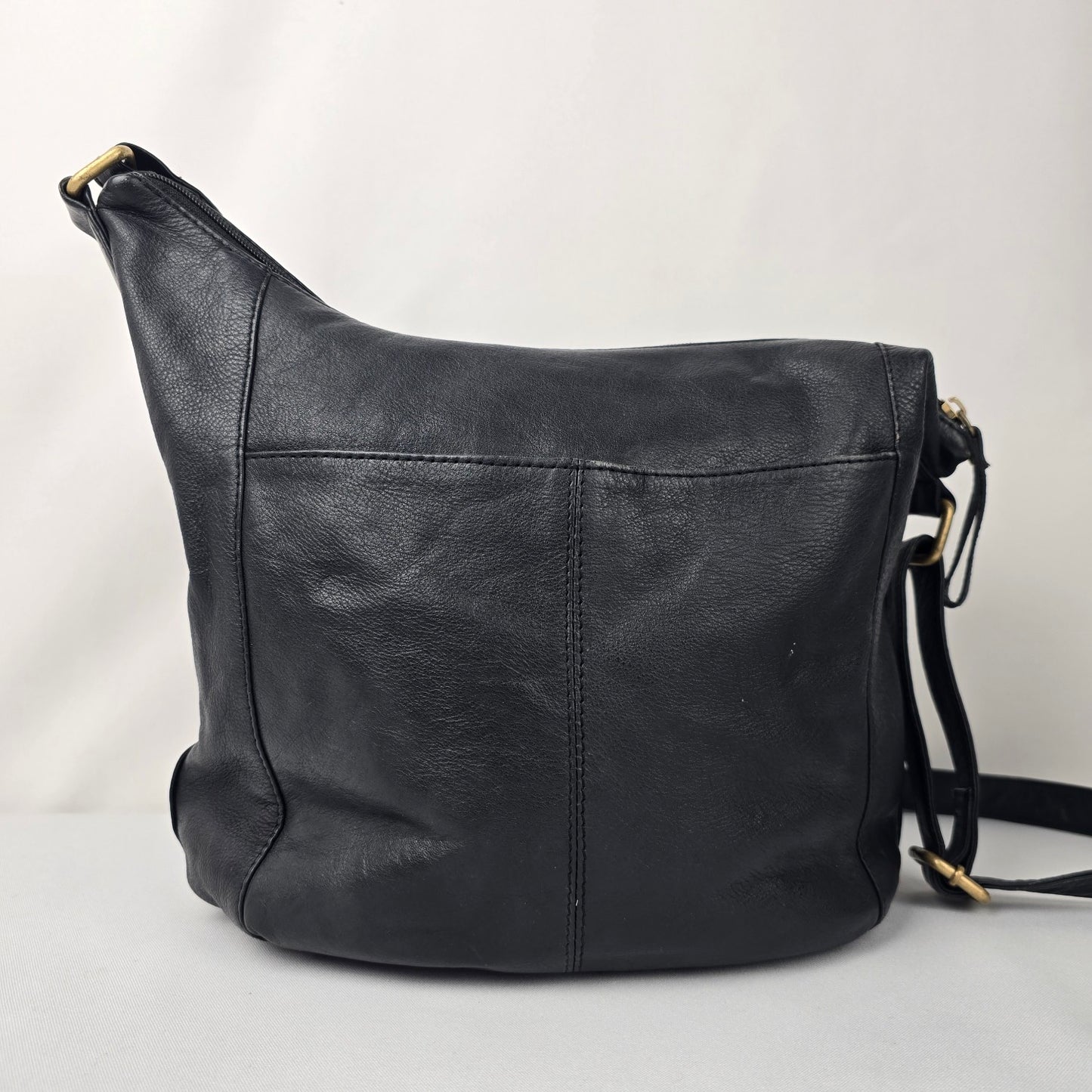 Great American Leatherworks Black Shoulder Purse