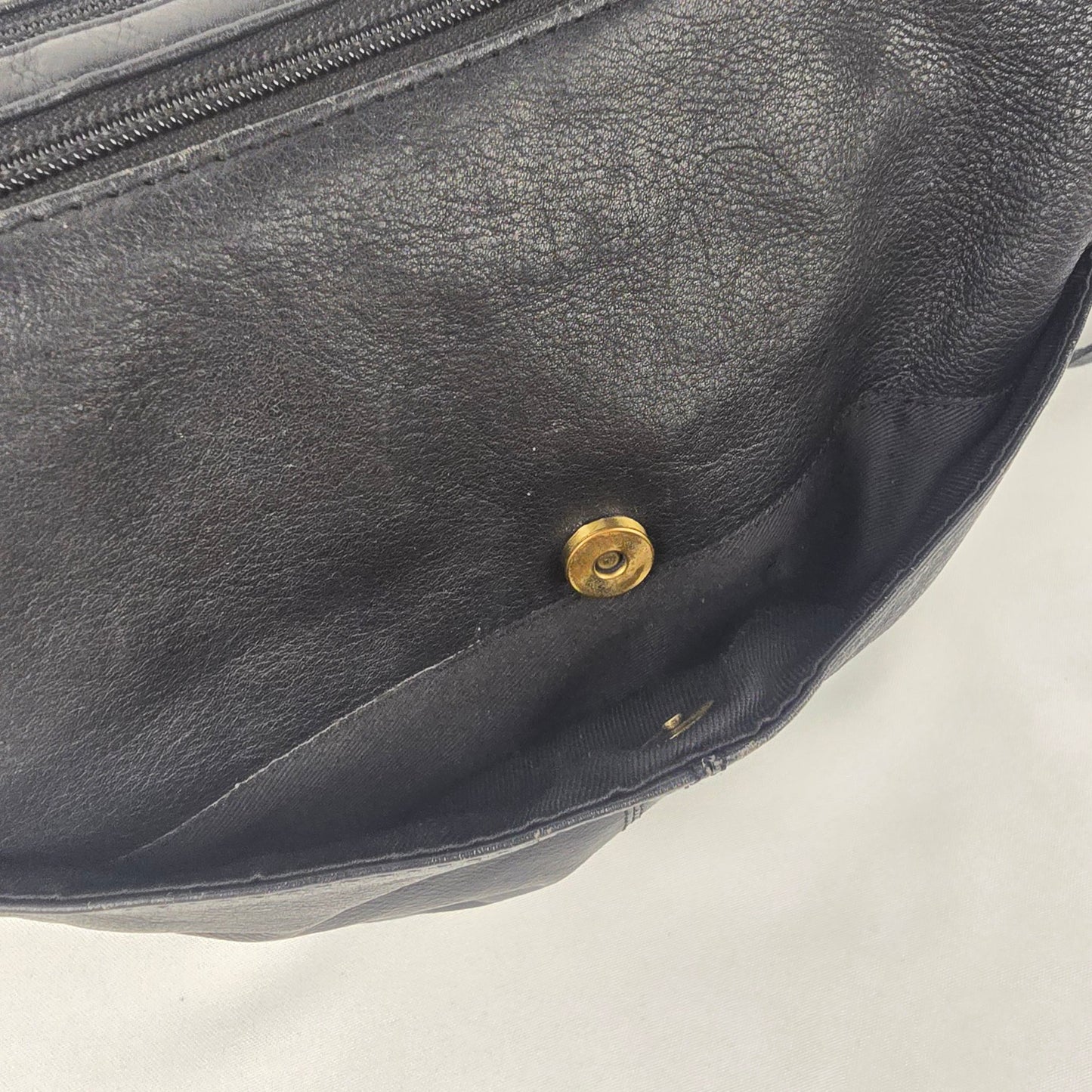 Great American Leatherworks Black Shoulder Purse
