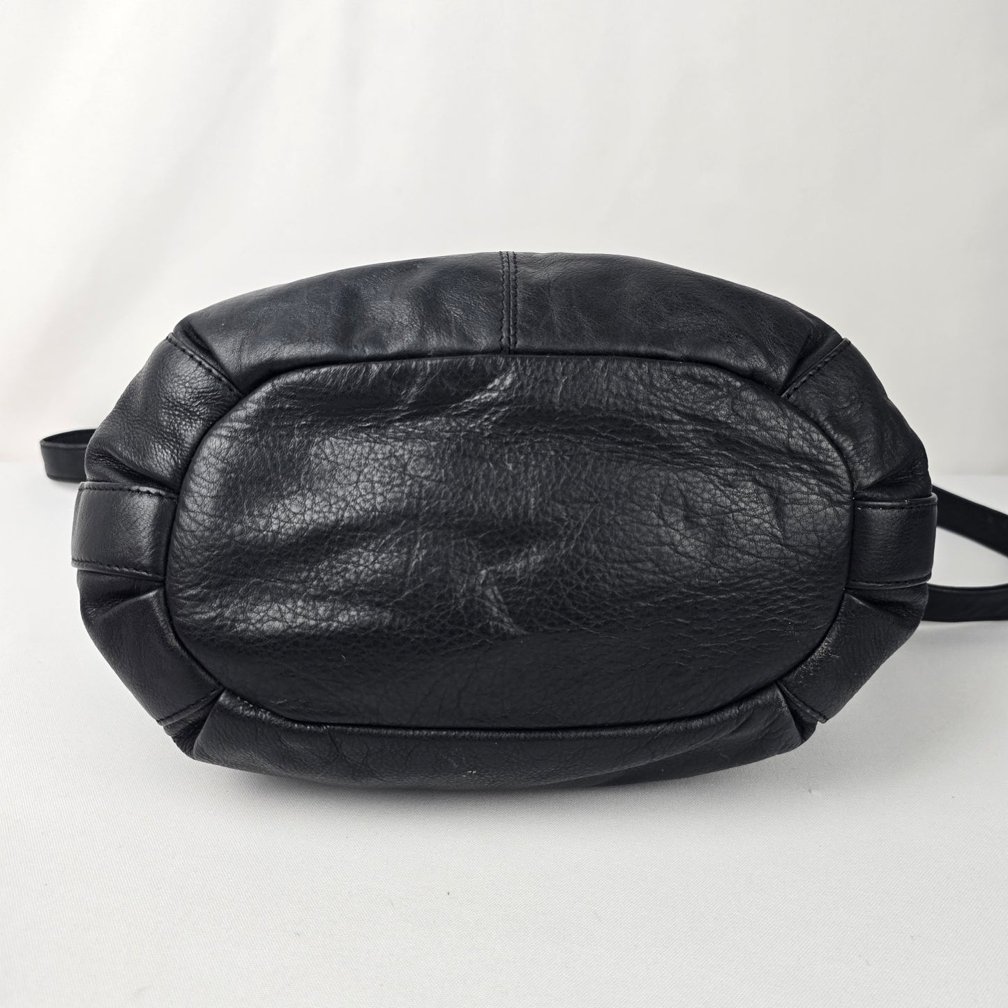 Great American Leatherworks Black Shoulder Purse