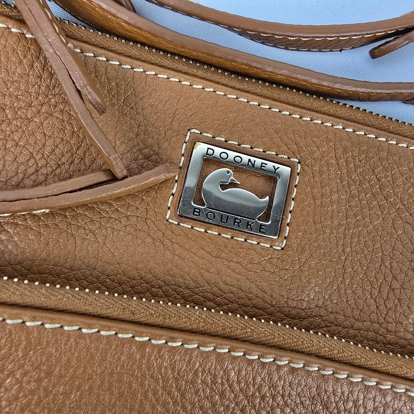 Dooney & Bourke Brown Leather Crossbody Purse