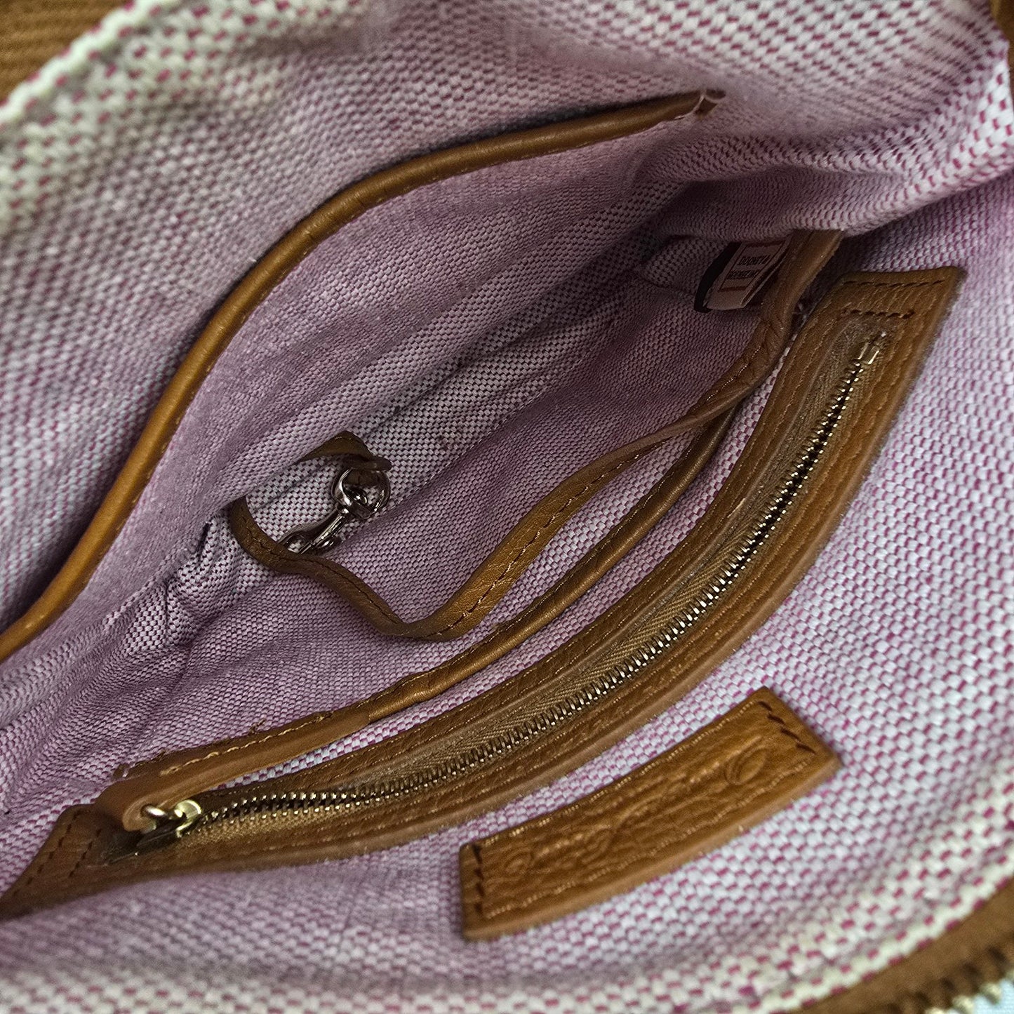Dooney & Bourke Brown Leather Crossbody Purse