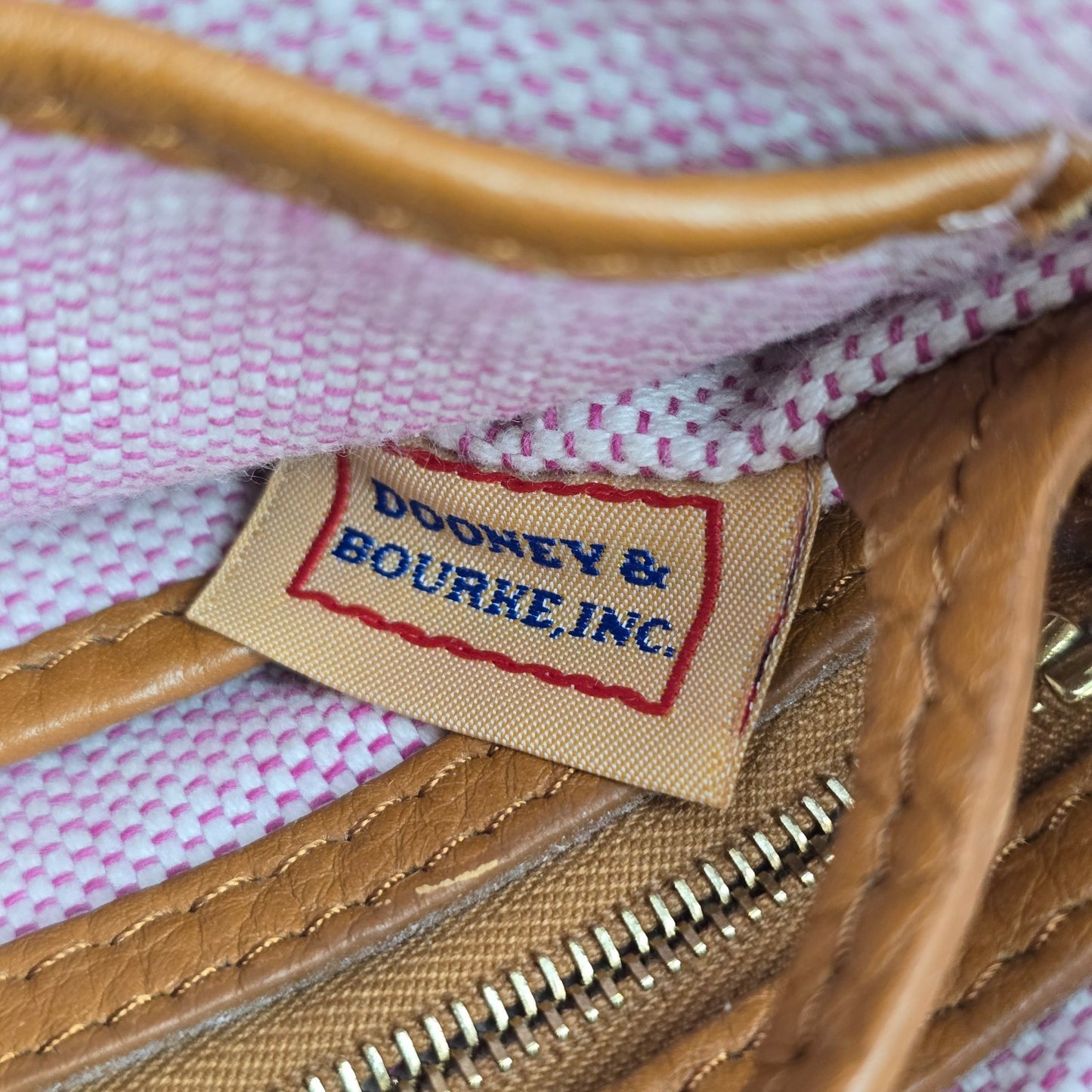 Dooney & Bourke Brown Leather Crossbody Purse