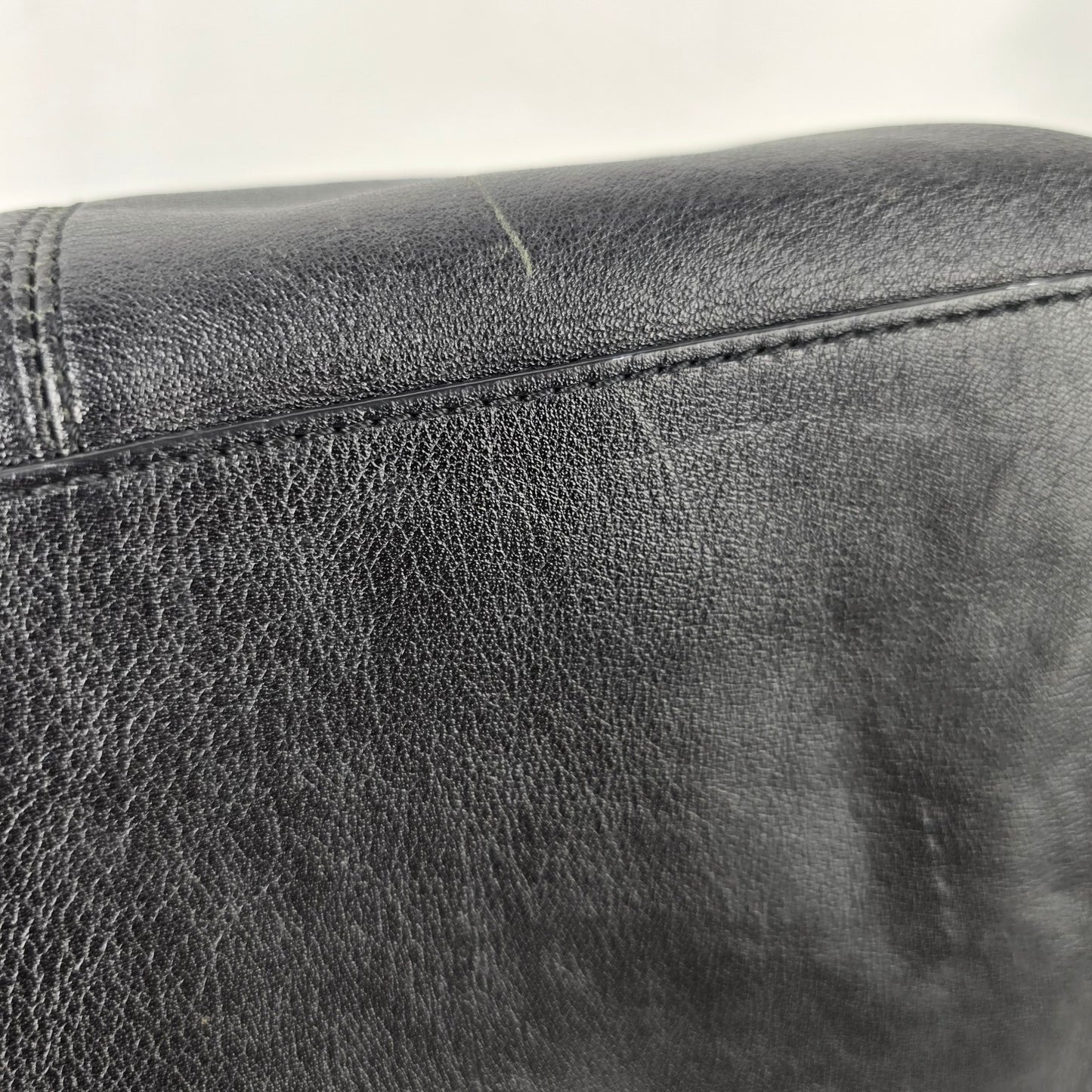 Coach Ashley Satchel Black Leather Satchel Purse