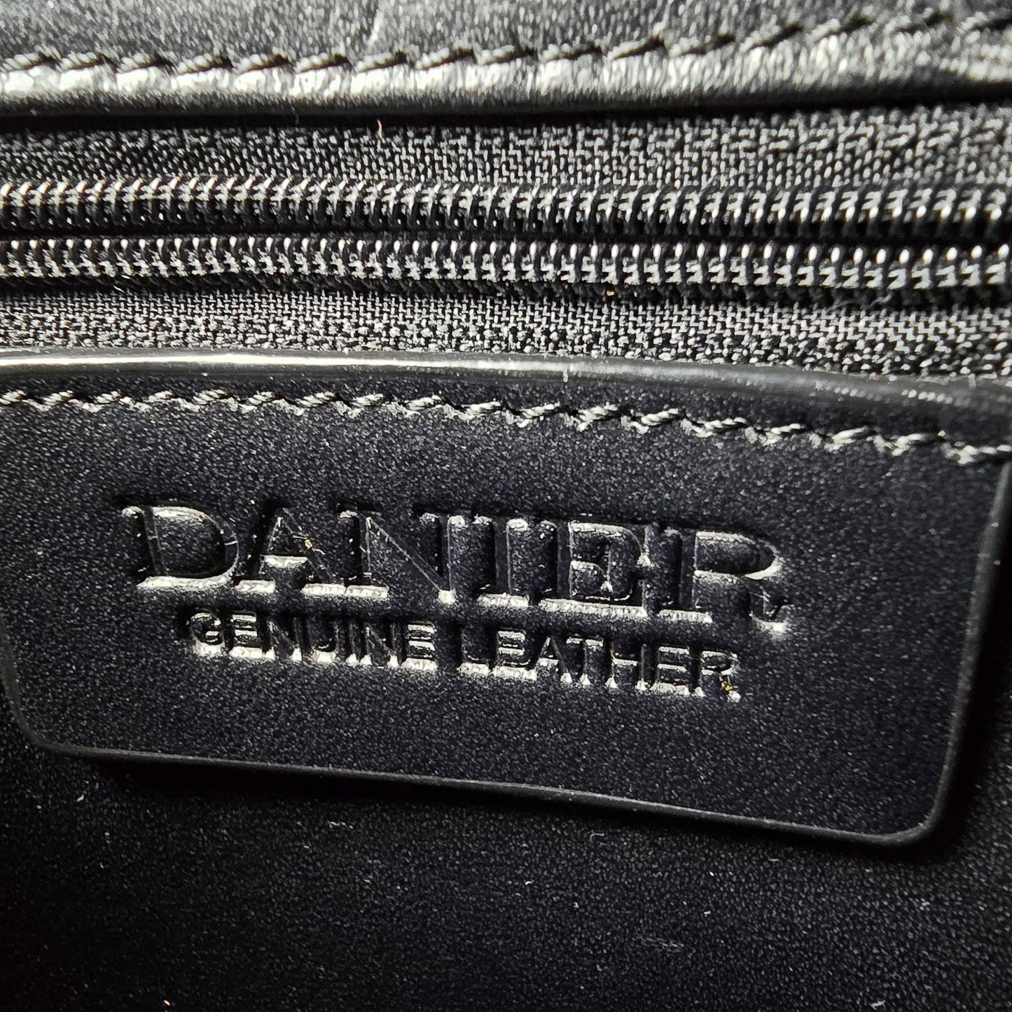 Danier Black Leather Crossbody Purse