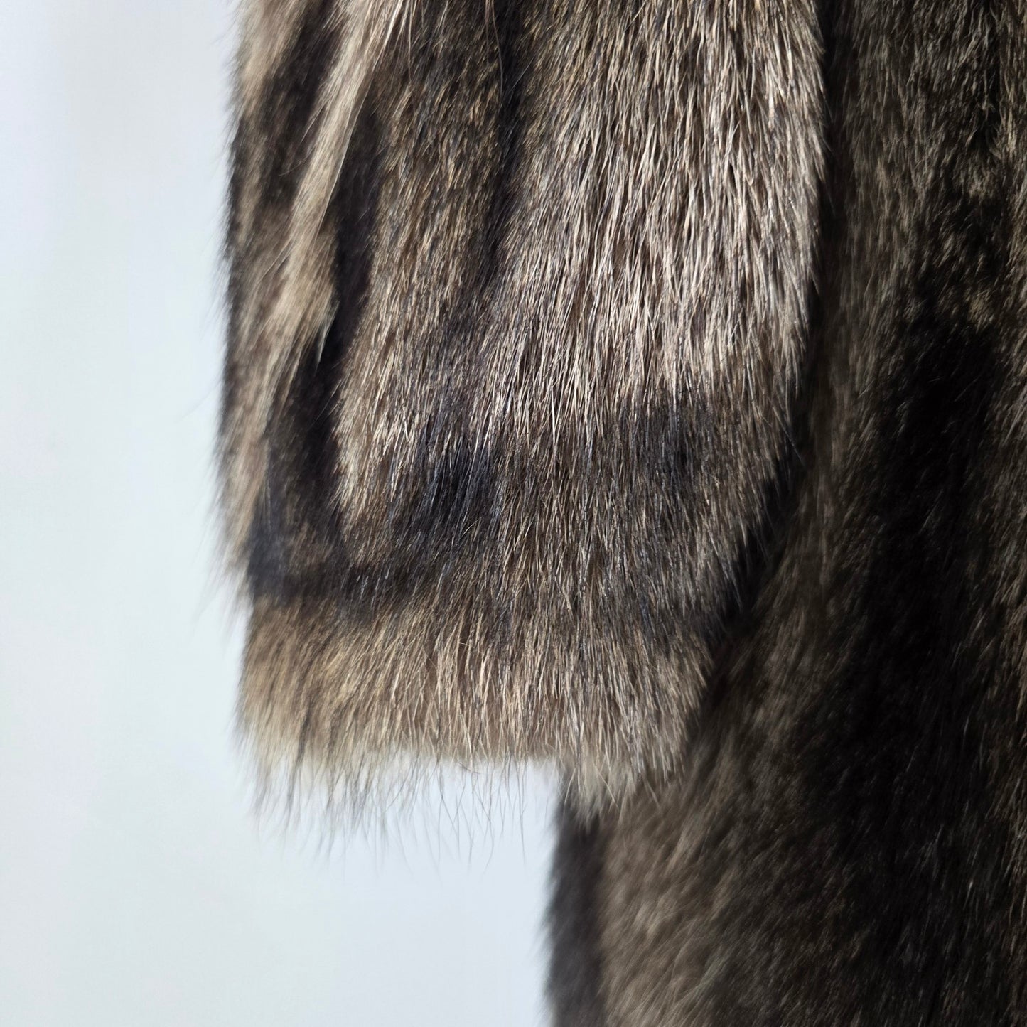 Vintage Hurtig Raccoon Fur Coat Jacket Size M/L