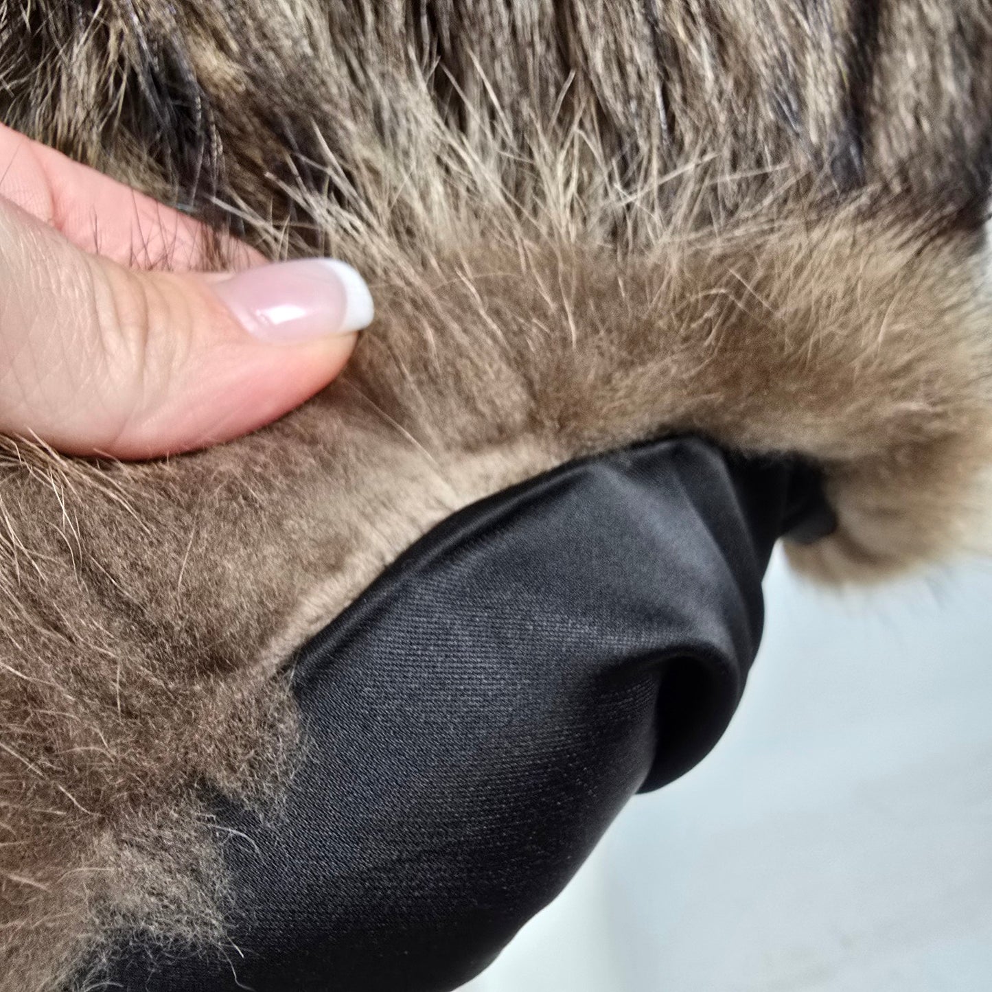 Vintage Hurtig Raccoon Fur Coat Jacket Size M/L