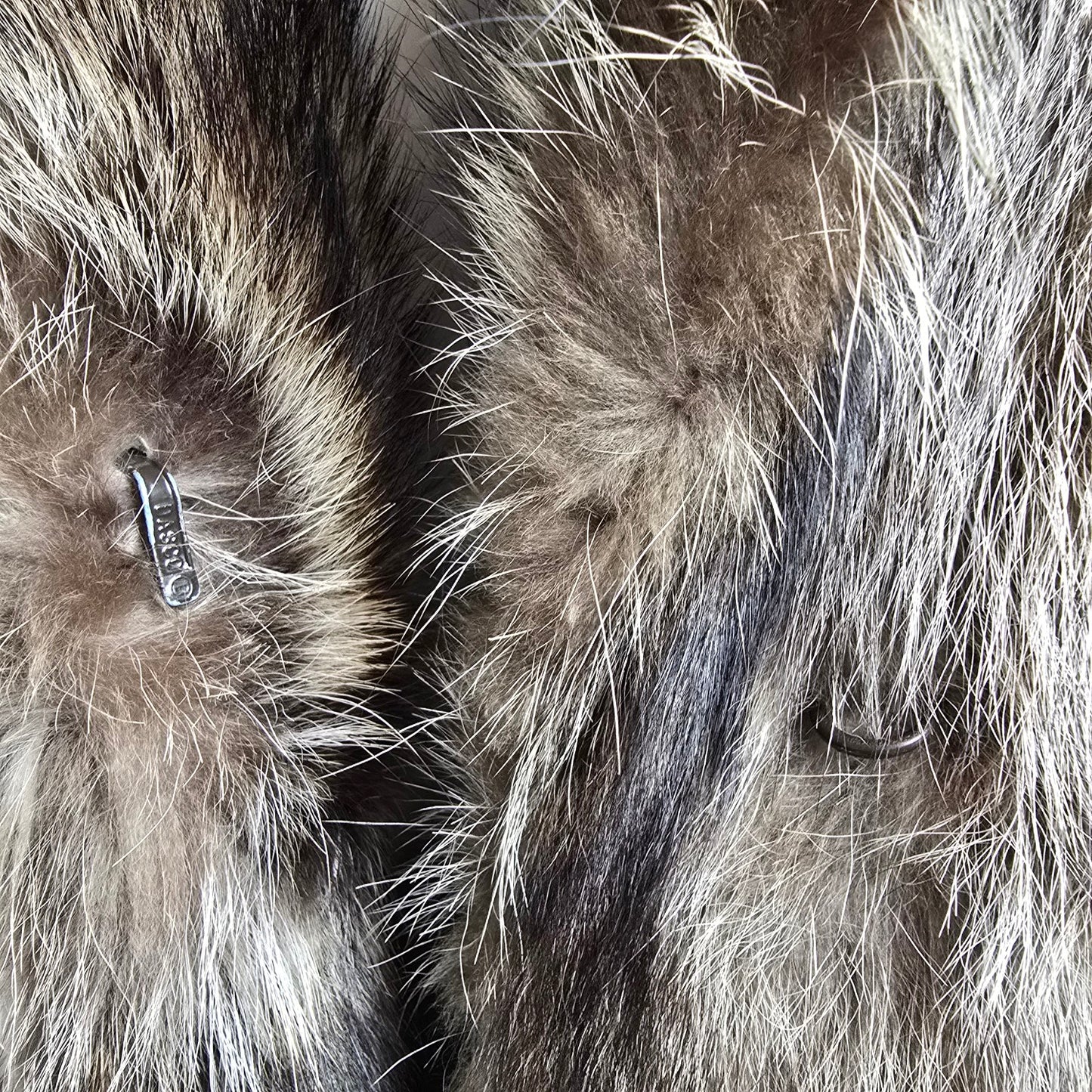 Vintage Hurtig Raccoon Fur Coat Jacket Size M/L