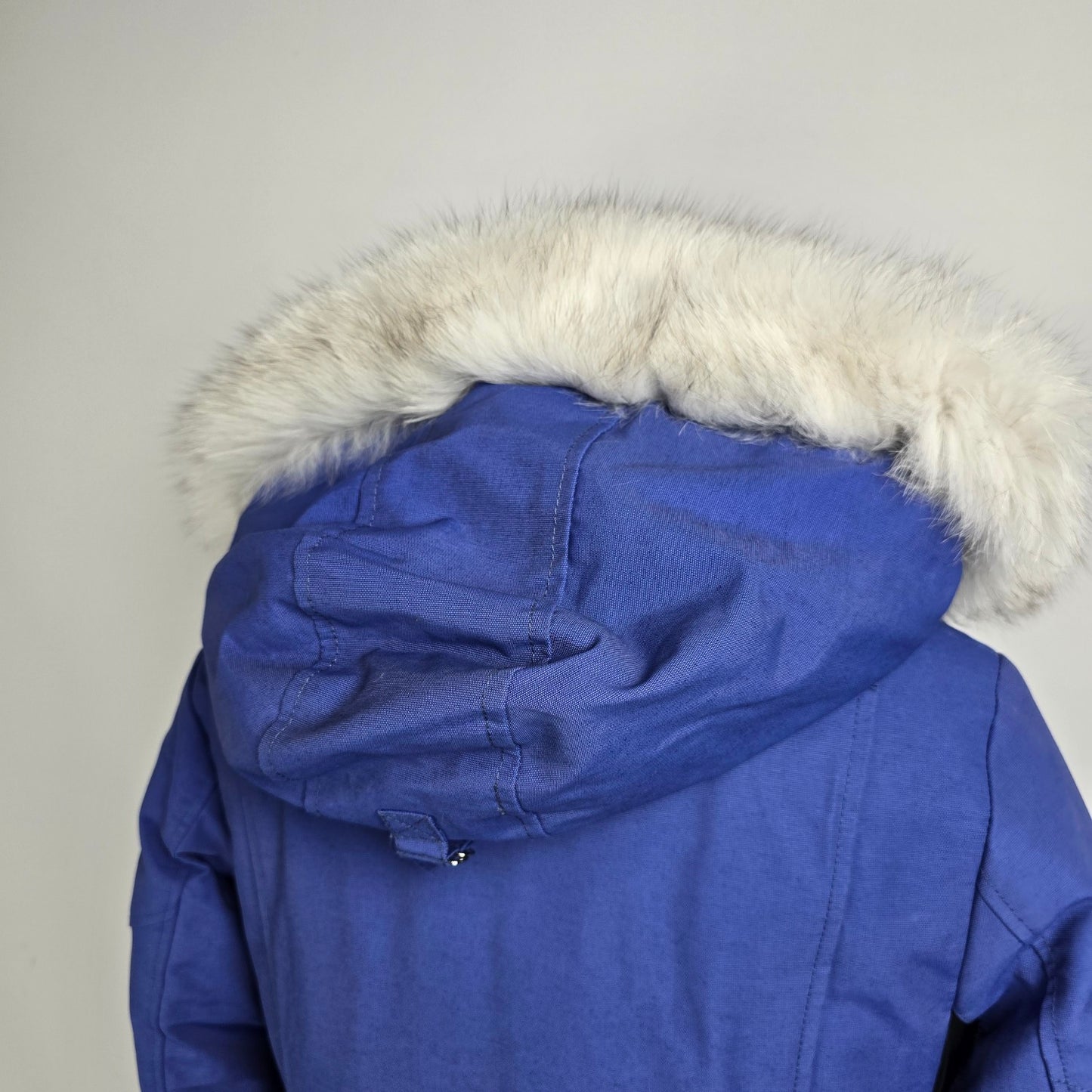 Laparka by Lundstrom Blue Down Filled Long Coat Size M