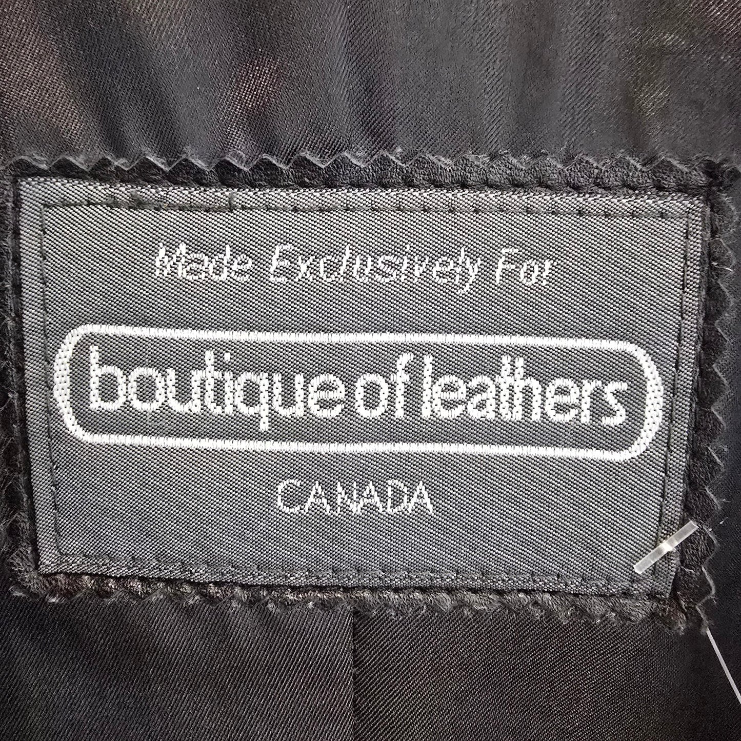 Boutique Of Leathers Black Black Long Coat Size M/L