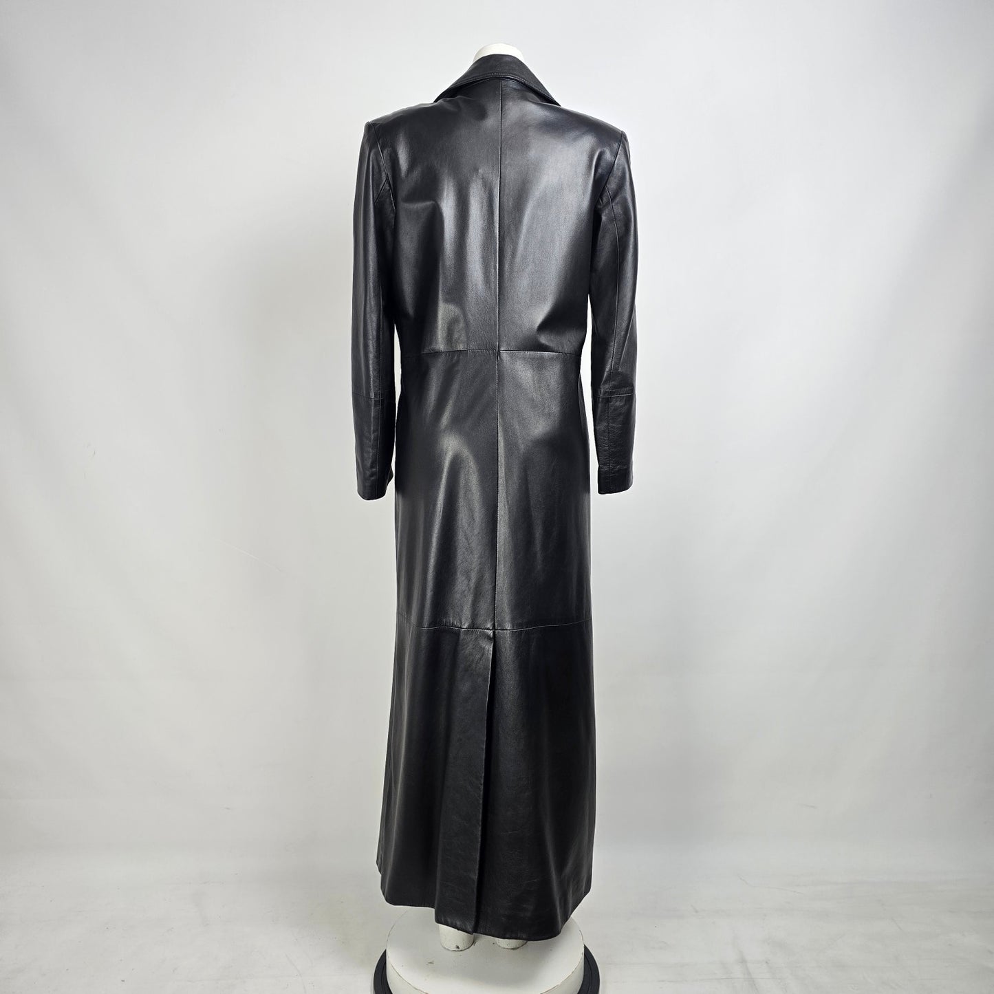 Boutique Of Leathers Black Black Long Coat Size M/L