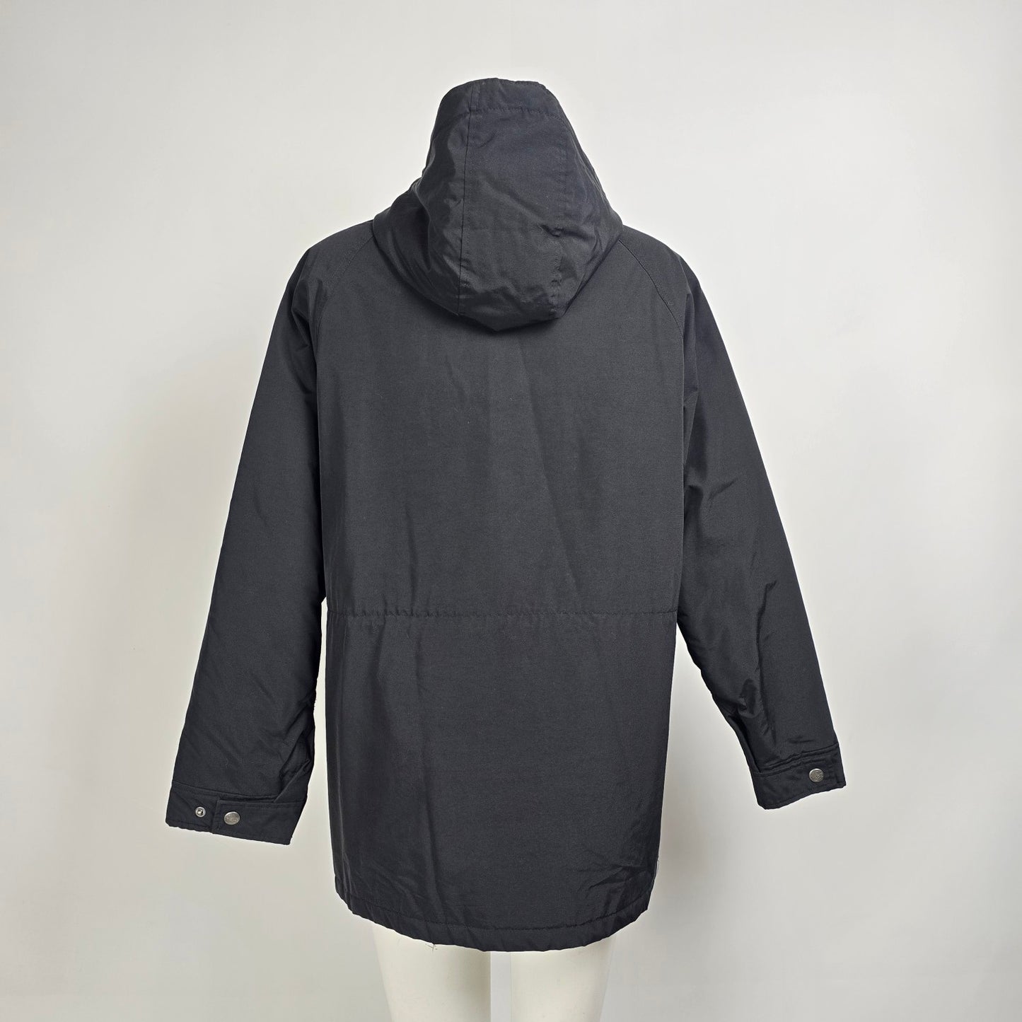 Woolrich Advisory Black & Red Plaid Wool Insulated Parka Size XL