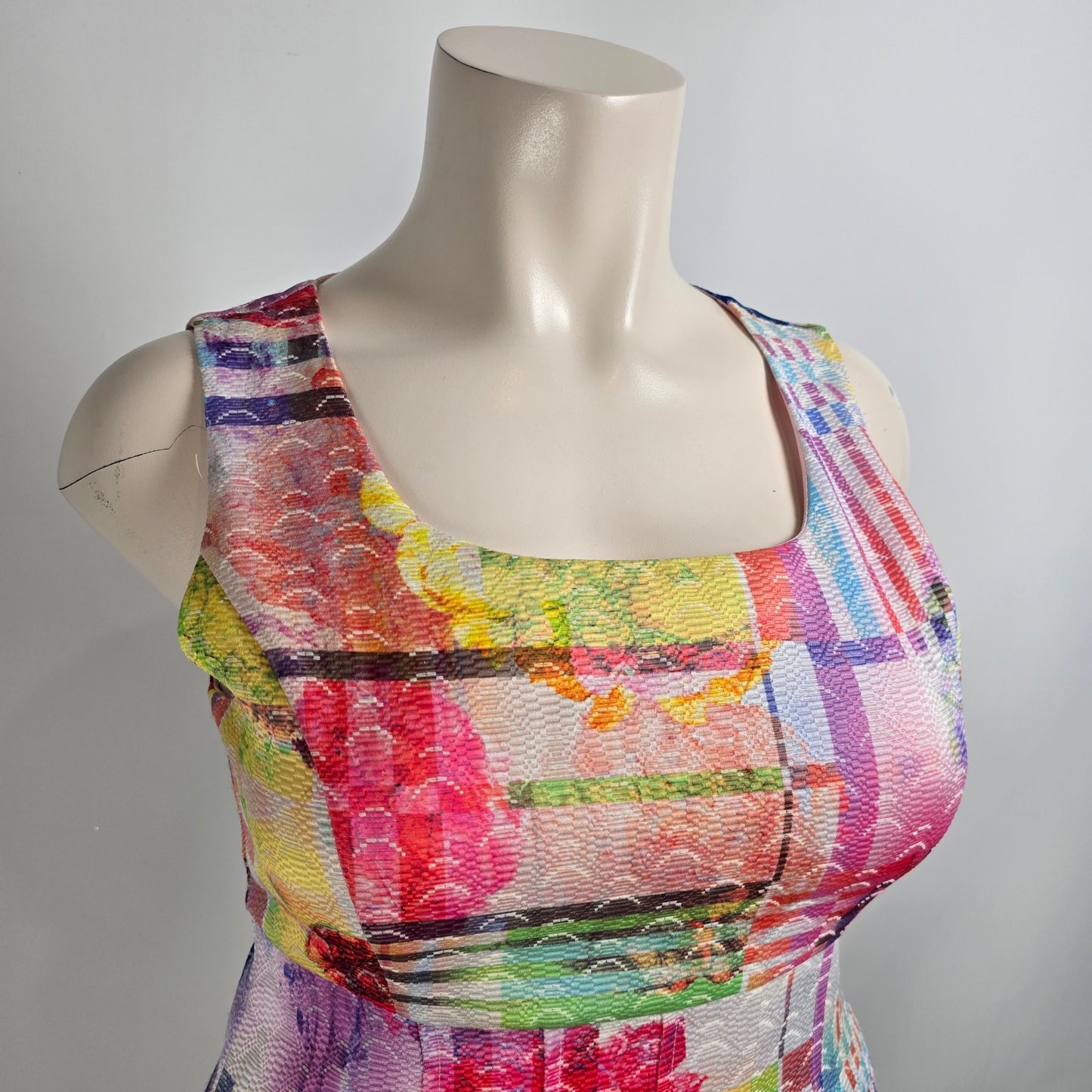 Alannah Hill Floral Sheath Dress Size 16