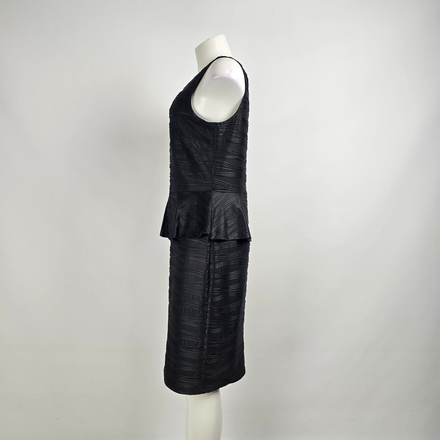 Frank Lyman Black Sheath Dress Size 12