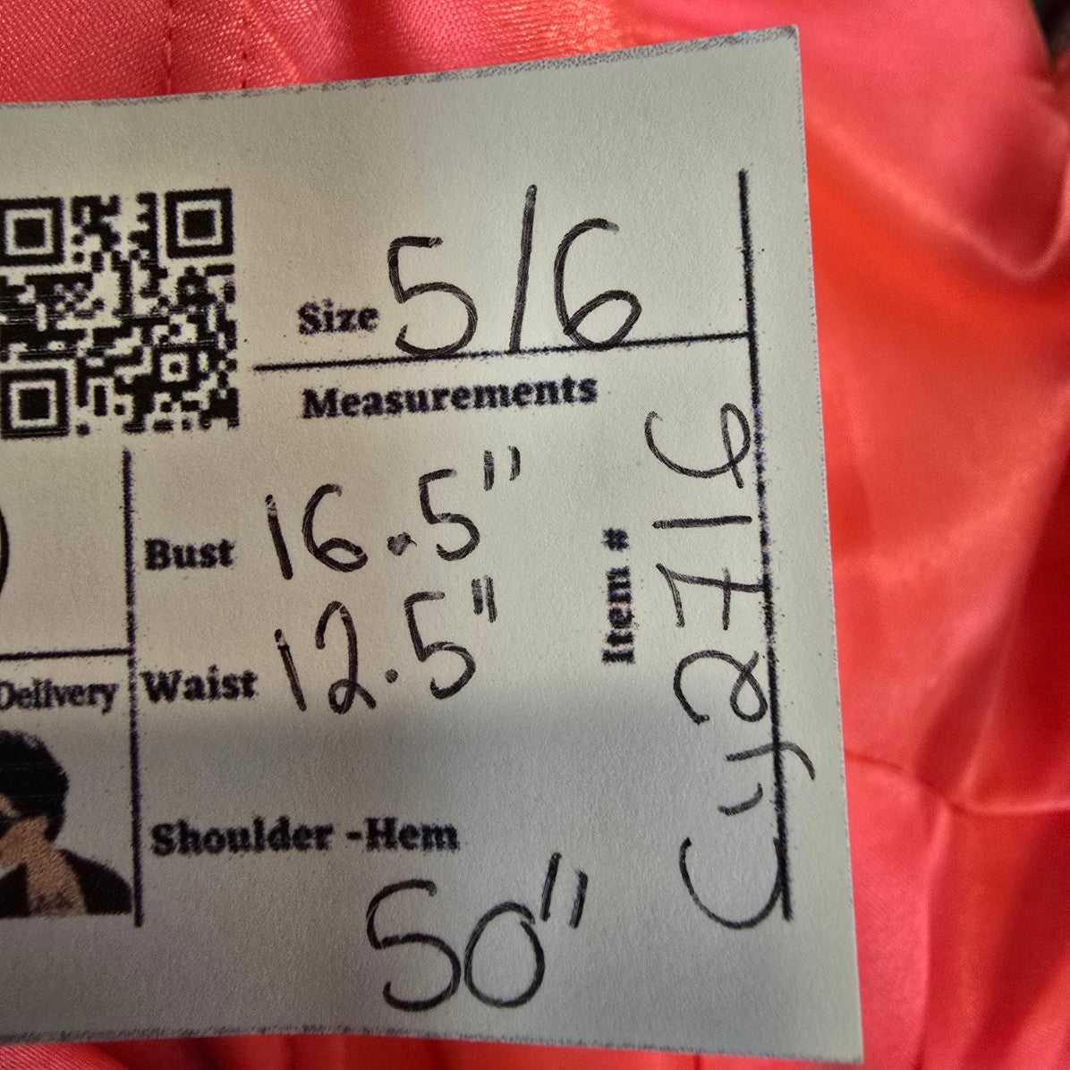 Mori Lee Bright Pink Crystal Bodice Mermaid Tulle Grad Event Gown Size 5/6