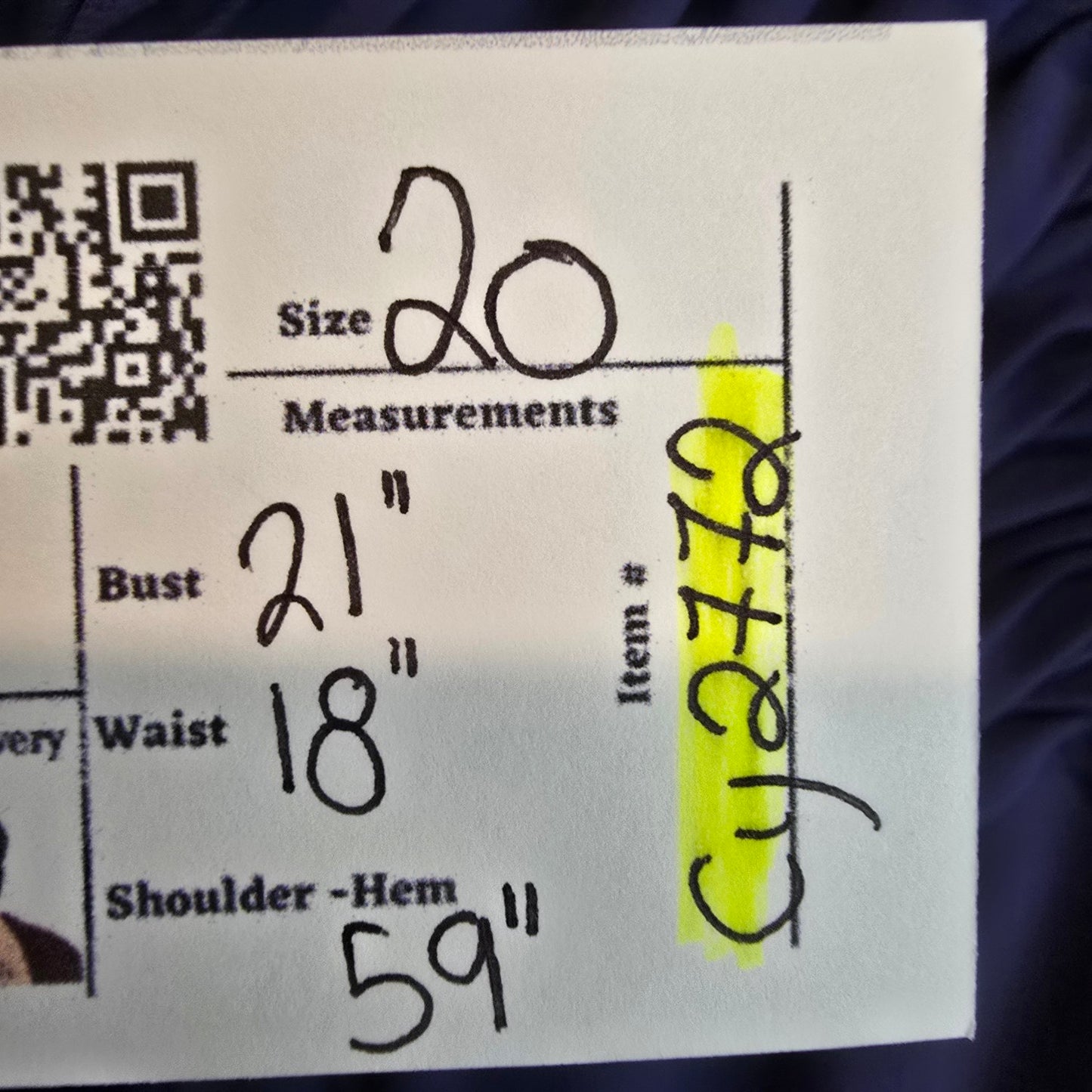 Mori Lee Blue Bridesmaids Event Gown Size 20