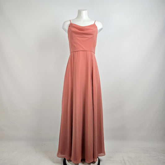 Celebrate Spice Long Bridesmaids Gown Size 8
