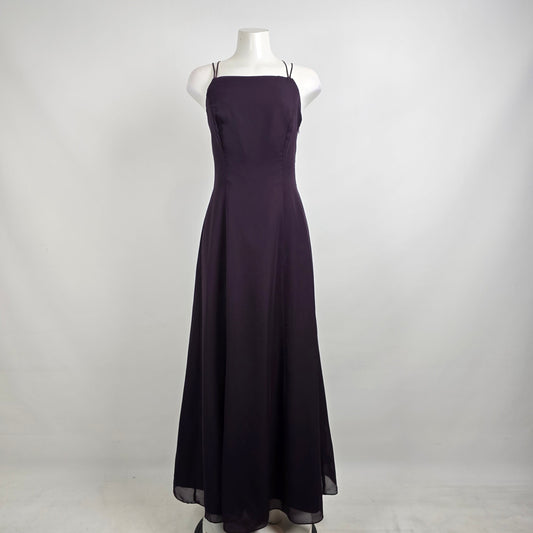 Vintage Purple Long Eventwear Gown Size 11/12