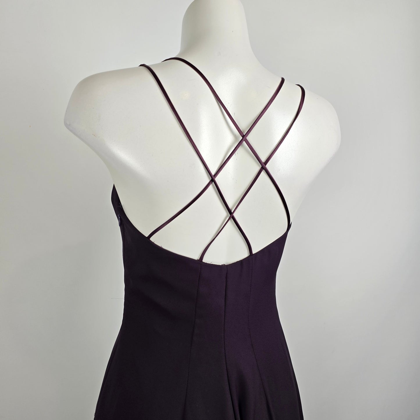 Vintage Purple Long Eventwear Gown Size 11/12