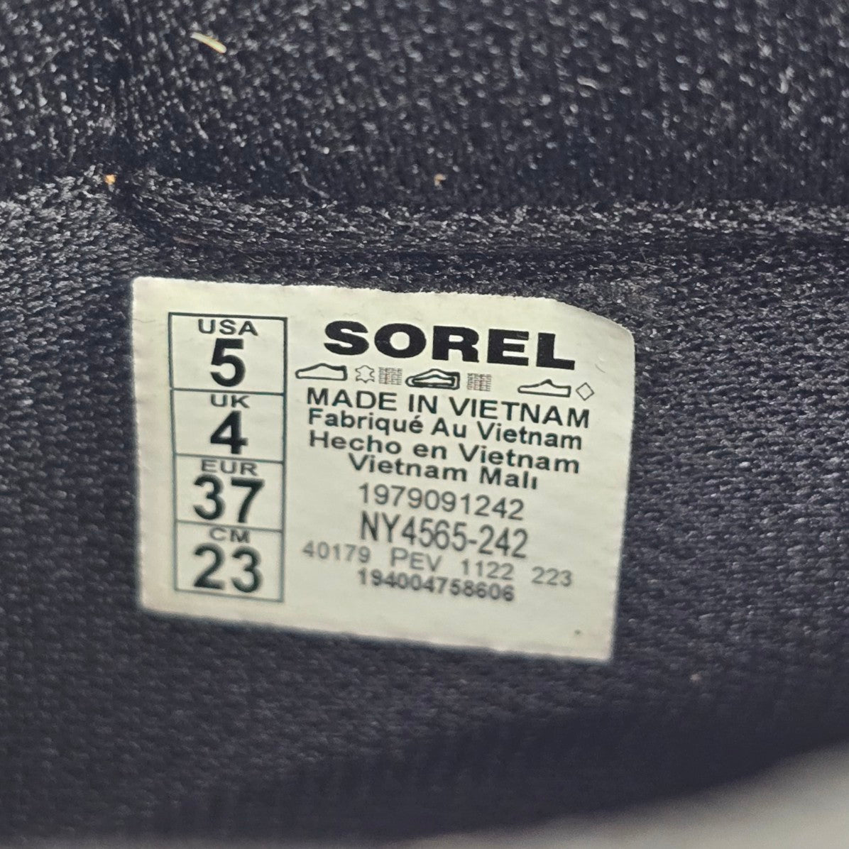 Sorel Brown Out N About Conquest Lace up Boot Size 5