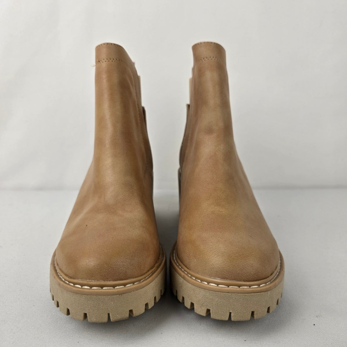 Dolce Vita Brown Wedge Ankle Boots Size 7