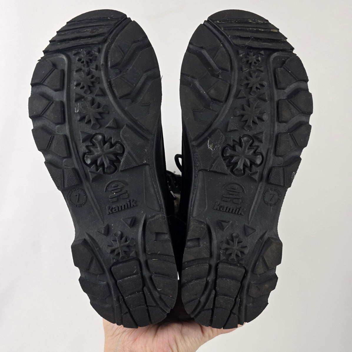 Kamik Black Sugarloaf Boots Size 7