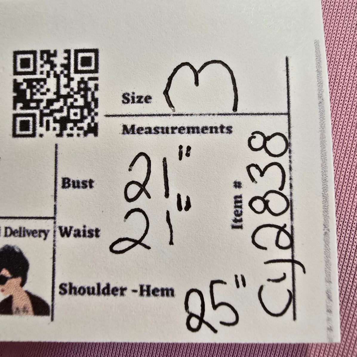 Vintage Lingerie by Hamilton Pink Lace Trim Lingerie Jacket Size M