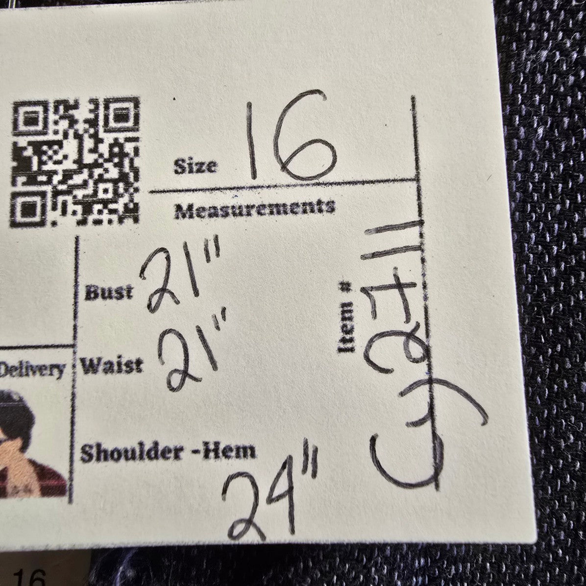 J.Jill Blue Linen Fringe Button Up Blazer Light Jacket Size 16