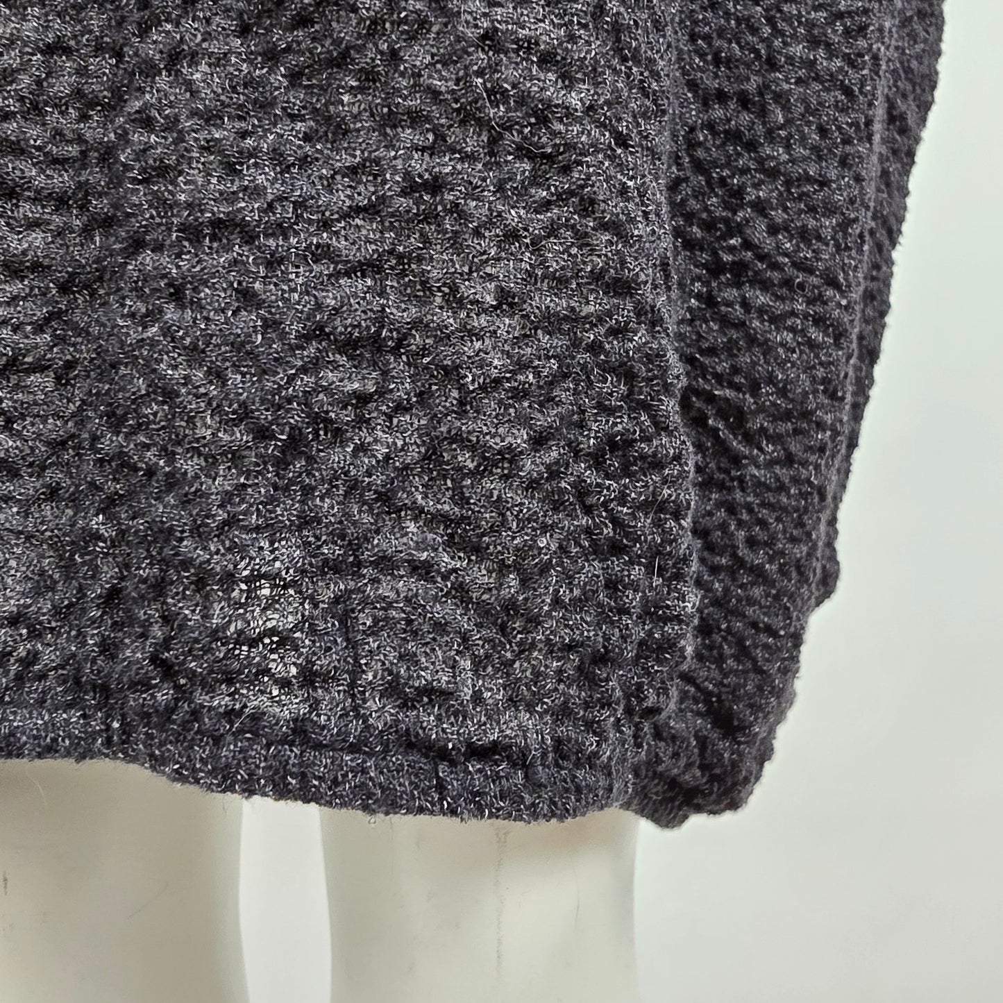 Igor Black Linen Pearl Dress Tunic Size Xl