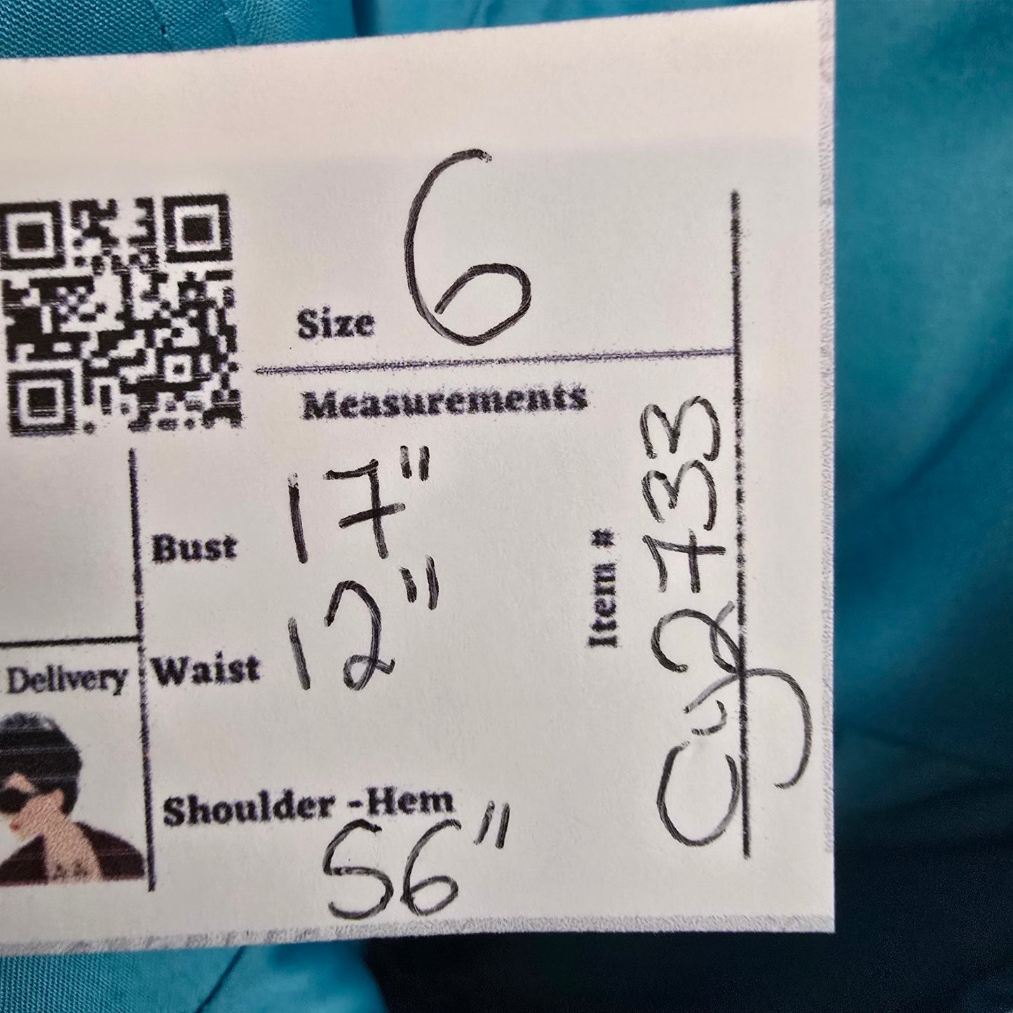 Night Moves Blue Crystal Detail Grad Eventwear Gown Size 6