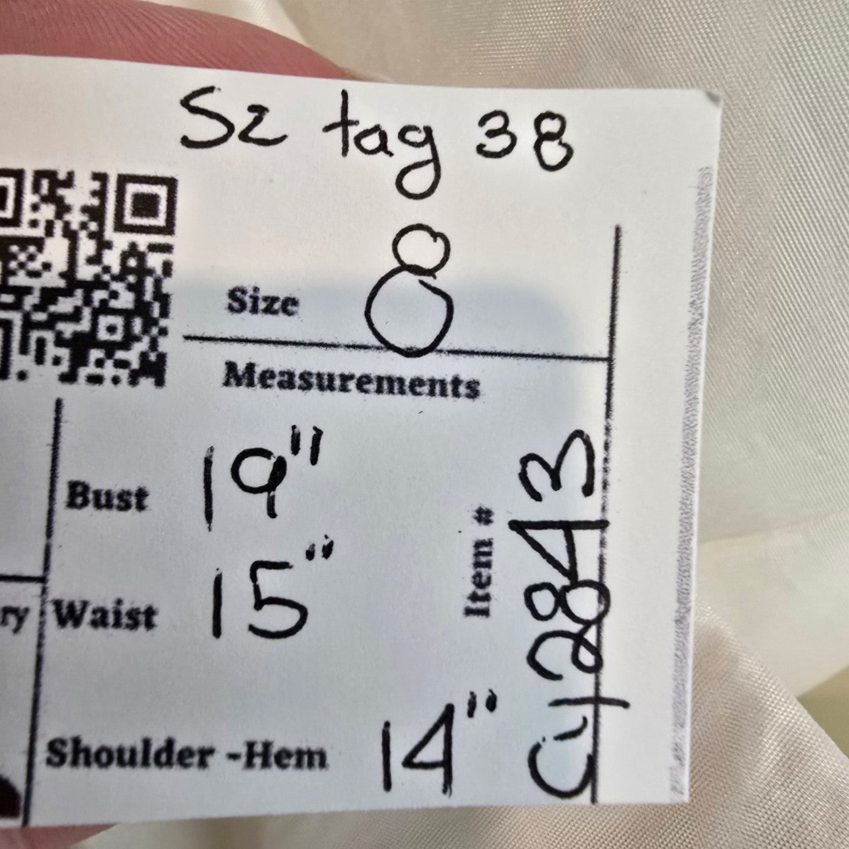 Modissa Glam Two Piece Wedding Dress Size 8