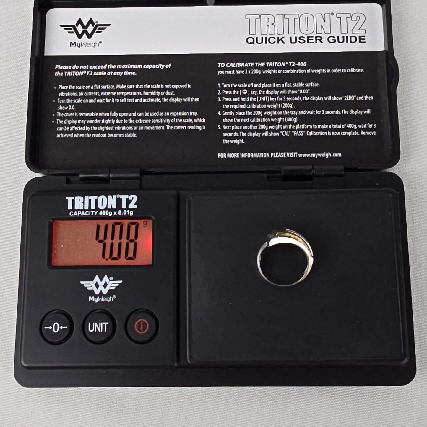 Vintage 925 1/5 10k Gold Ring Size 6.5