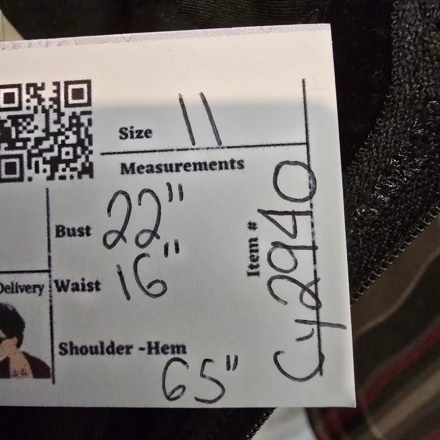 Vintage Black Velvet Overall Long Maxi Dress Size S/M