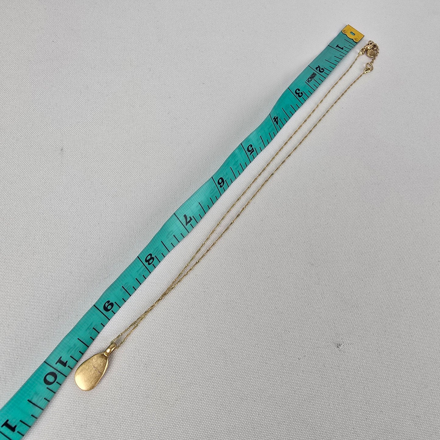 Cabi Gold Abalone Delicate Pendant Necklace