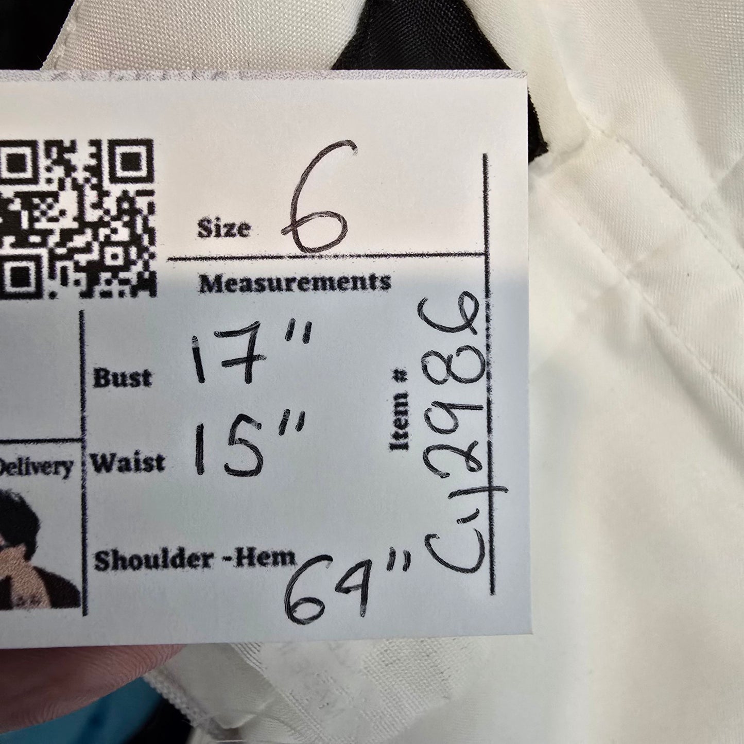 Vintage Bari Jay Cream Wedding Event Dress Size 6