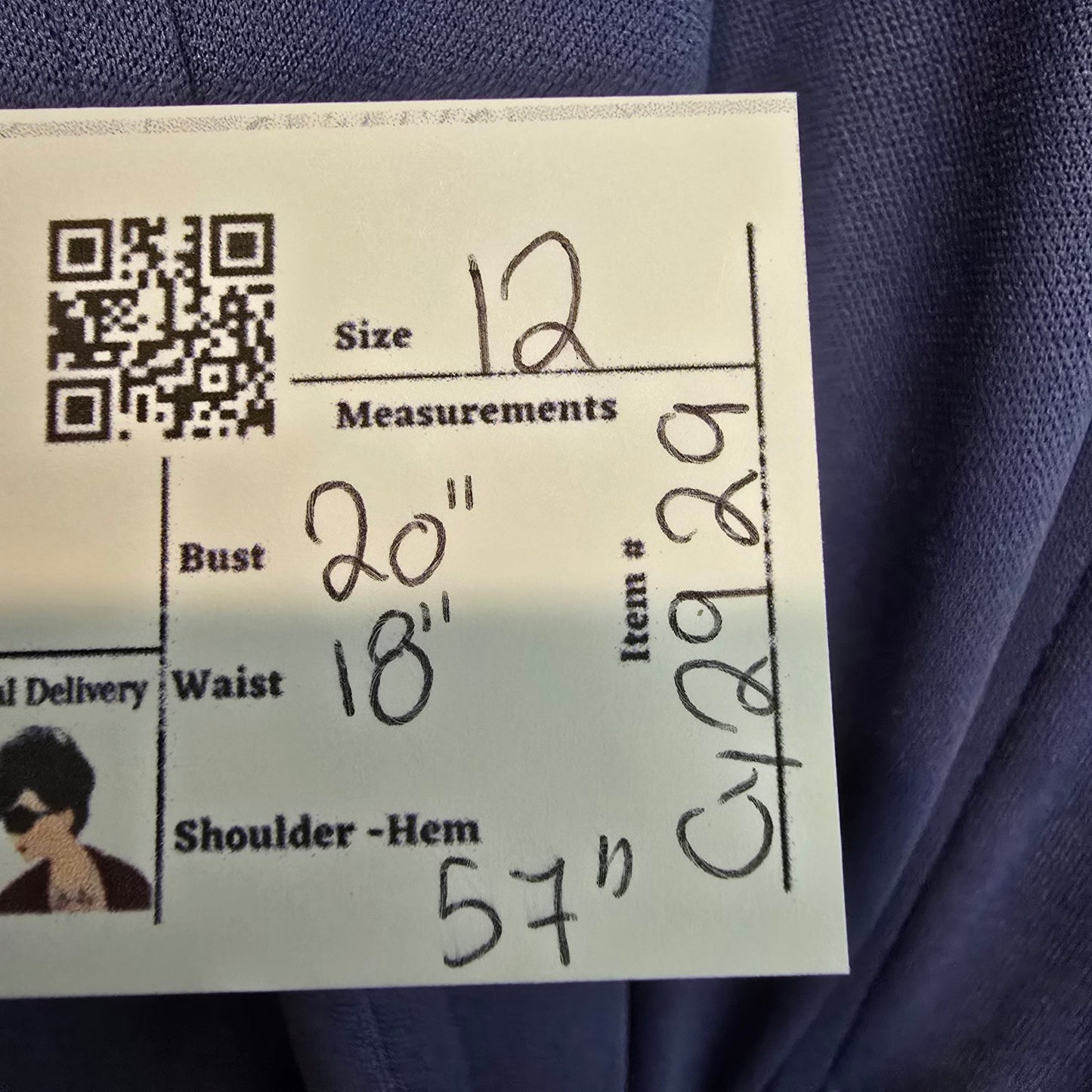 Alex Evenings Blue Floral Long Eventwear Gown Size 12