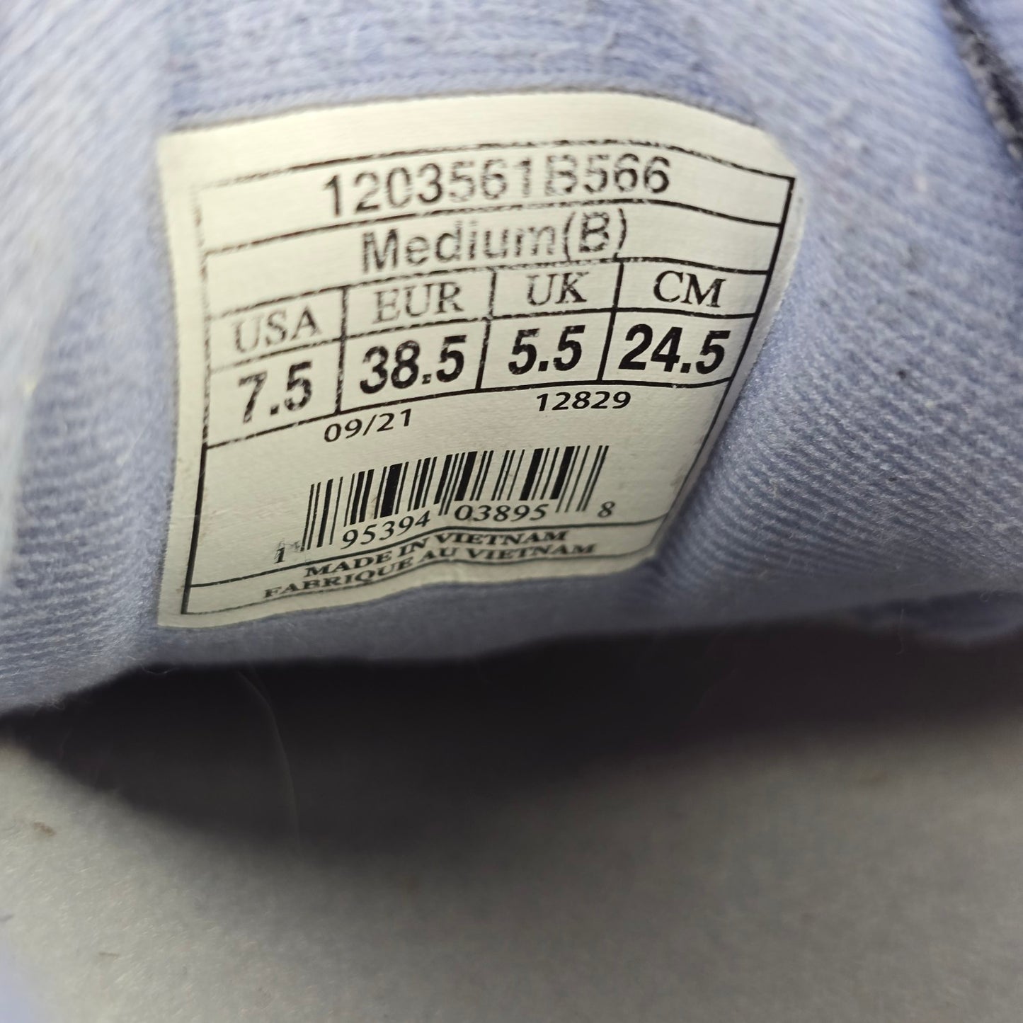 Brooks ghost 14 Blue Lace Up Running Shoes Size 7.5