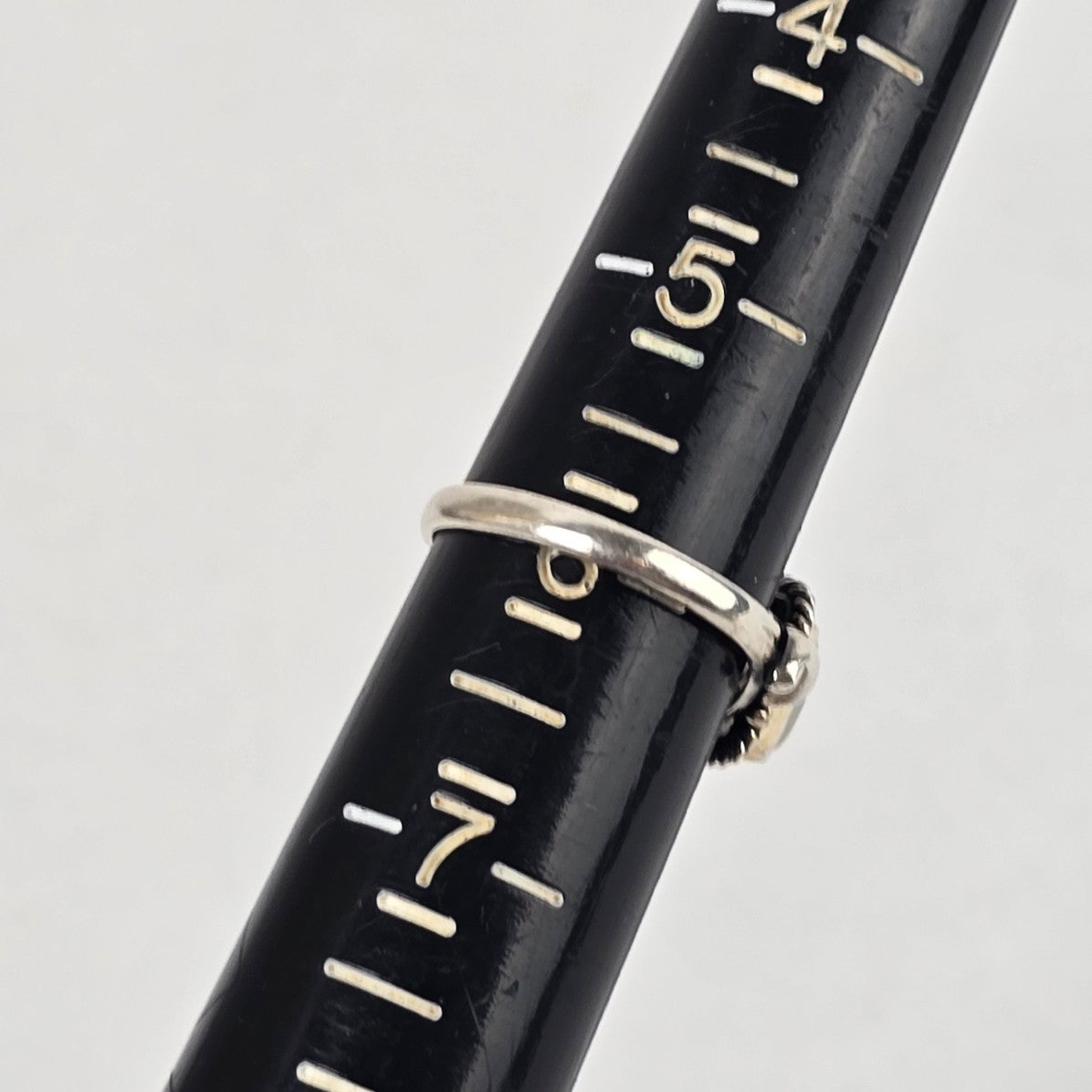 925 Sterling Silver Moonstone Ring Size 6