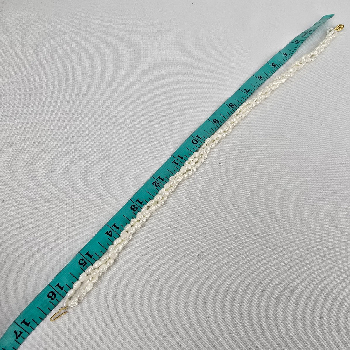 Vintage Fresh Water Pearl Layered Collar Necklace