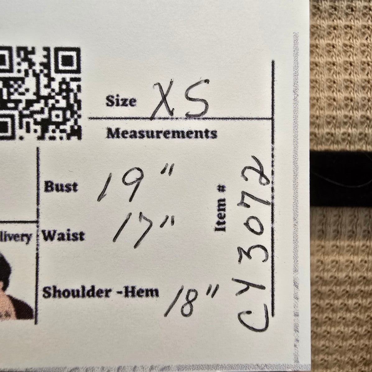 Tna Beige Cotton Waffle Knit Zip Up Hooded Jacket Size XS