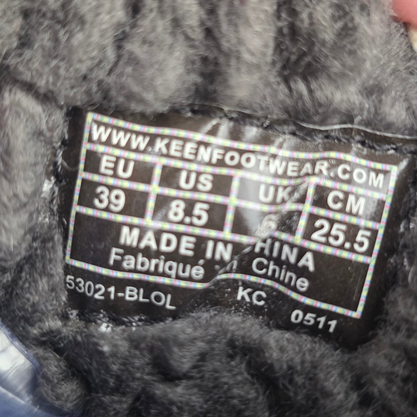 Keen Crested Butte Grey Leather Lace Up High Boots Size 8.5