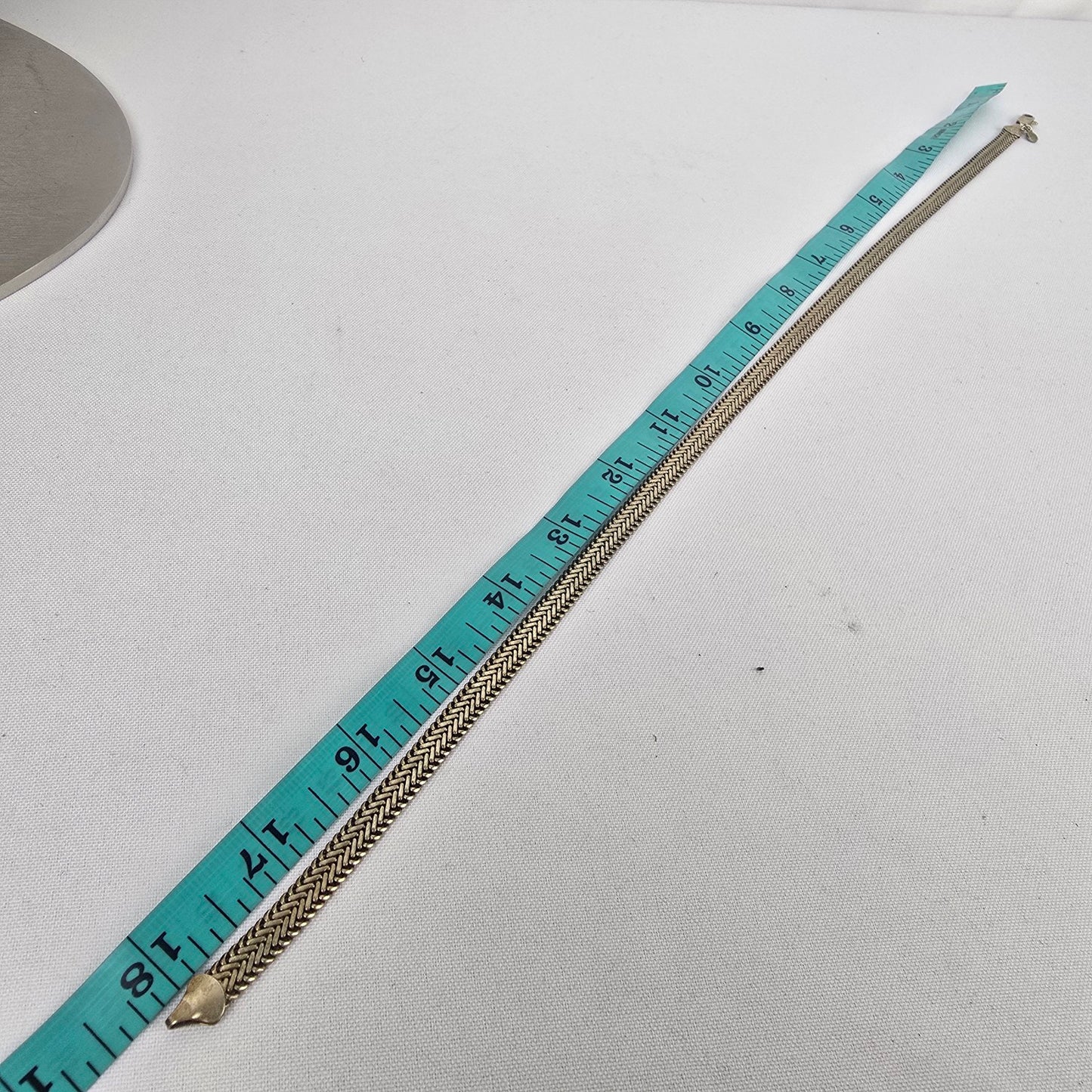 Vintage M&S Gold Tone Chain Link Necklace