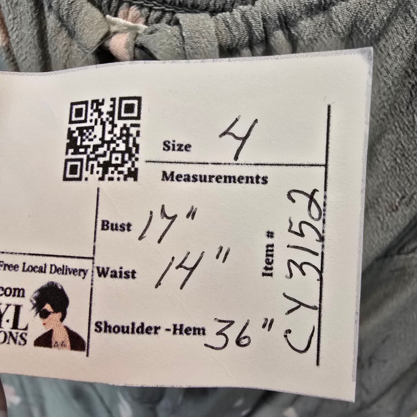 Aritzia Wilfred Bellow Grey Floral Mini Dress Size 4