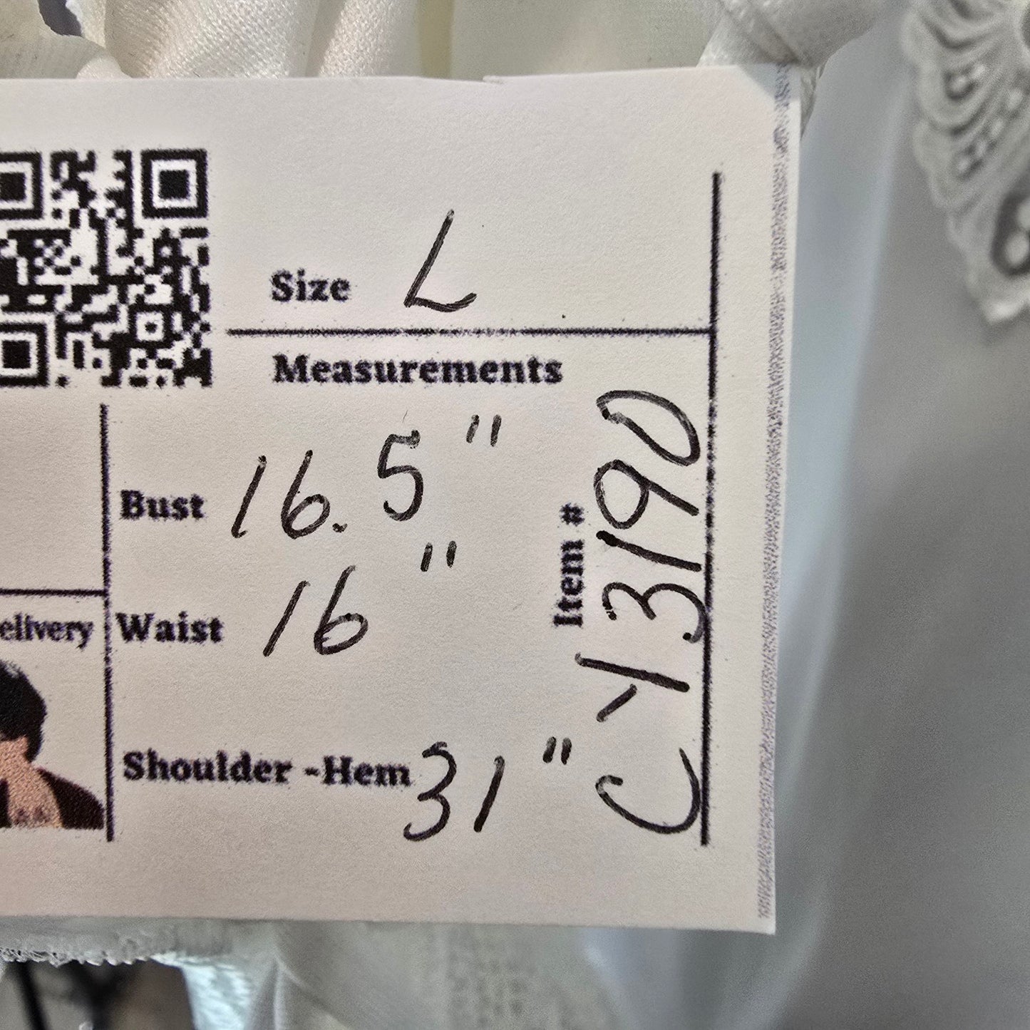 Lulus Making Magic White Fringe Lace-Up Back Mini Dress Size M/L