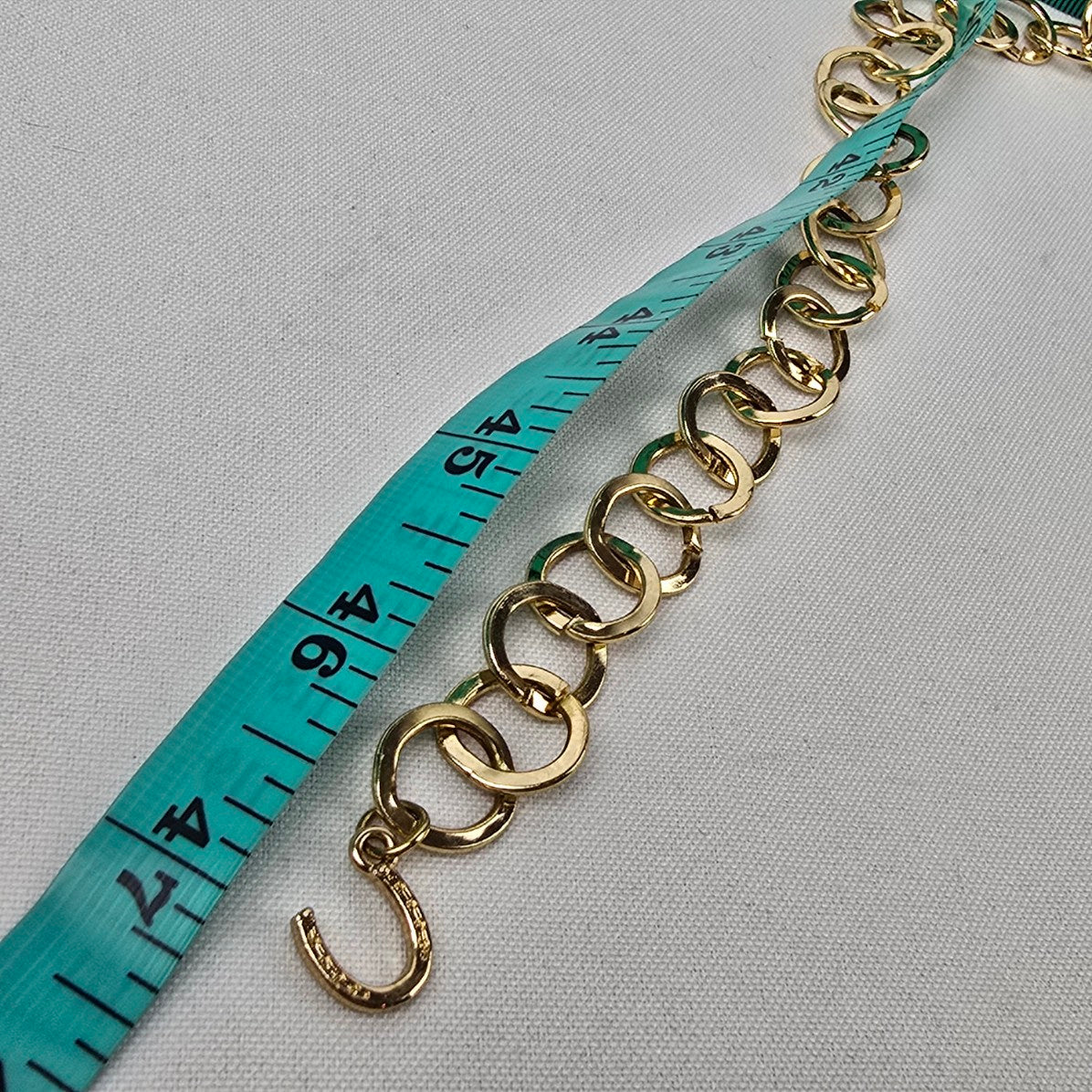 Gold Tone Layered Chain Belt Size M/L