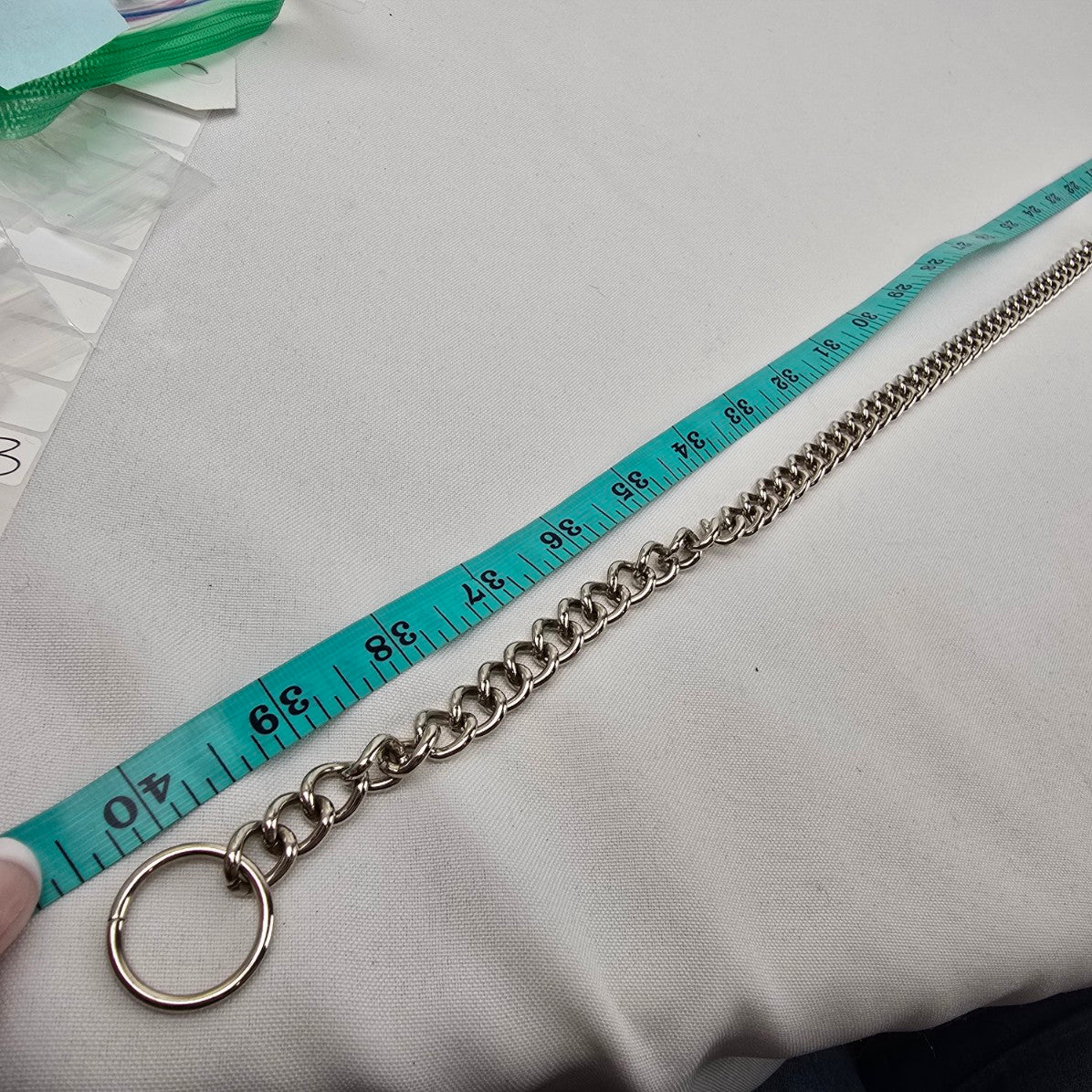 Silver Chain Link Belt Size M/L